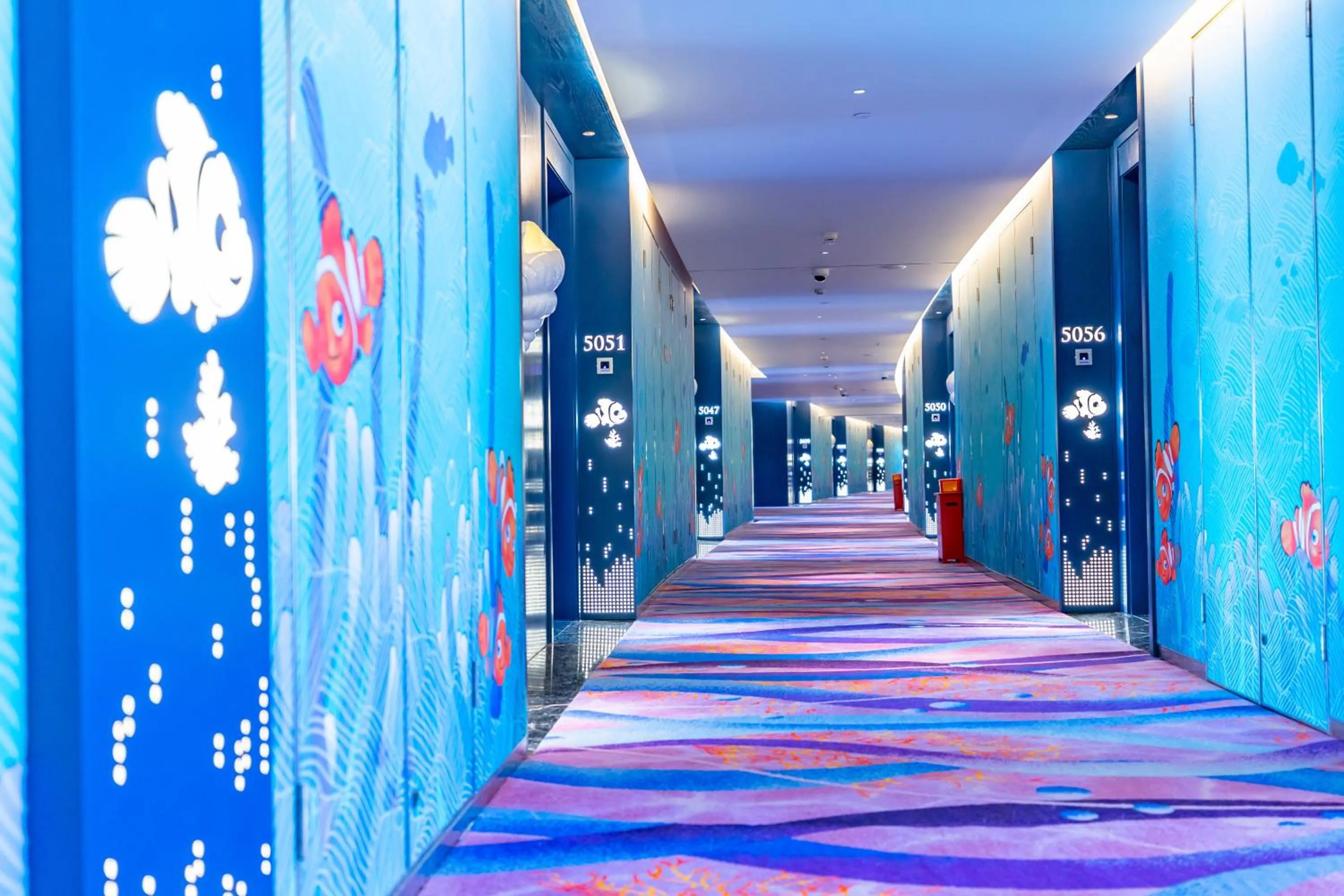 Decorative detail in Shanghai Haichang Ocean Park Resort Hotel