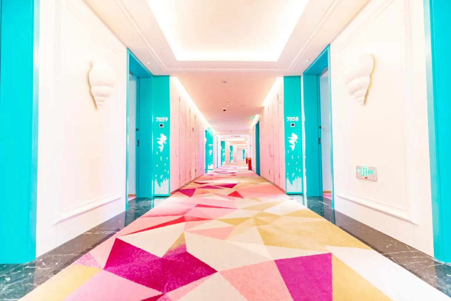 Property building in Shanghai Haichang Ocean Park Resort Hotel