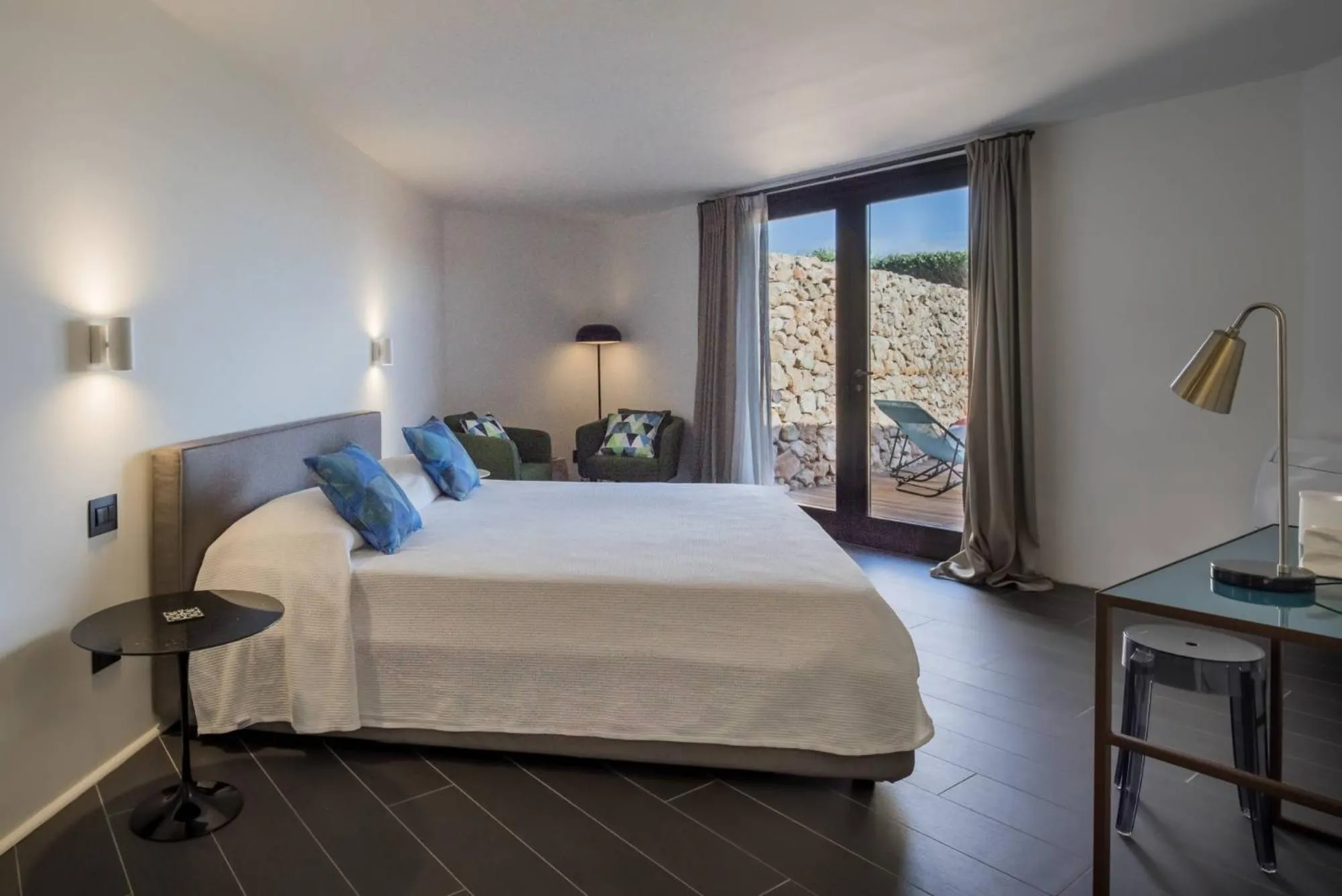 Bedroom, Bed in Villa Pirreca