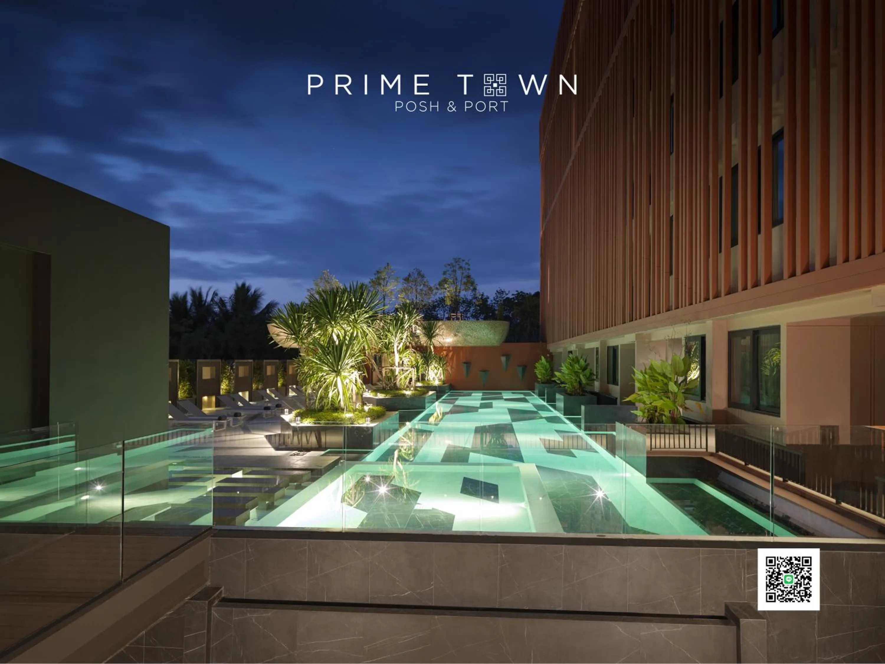 Swimming pool in PRIME TOWN - Posh & Port Hotel PHUKET