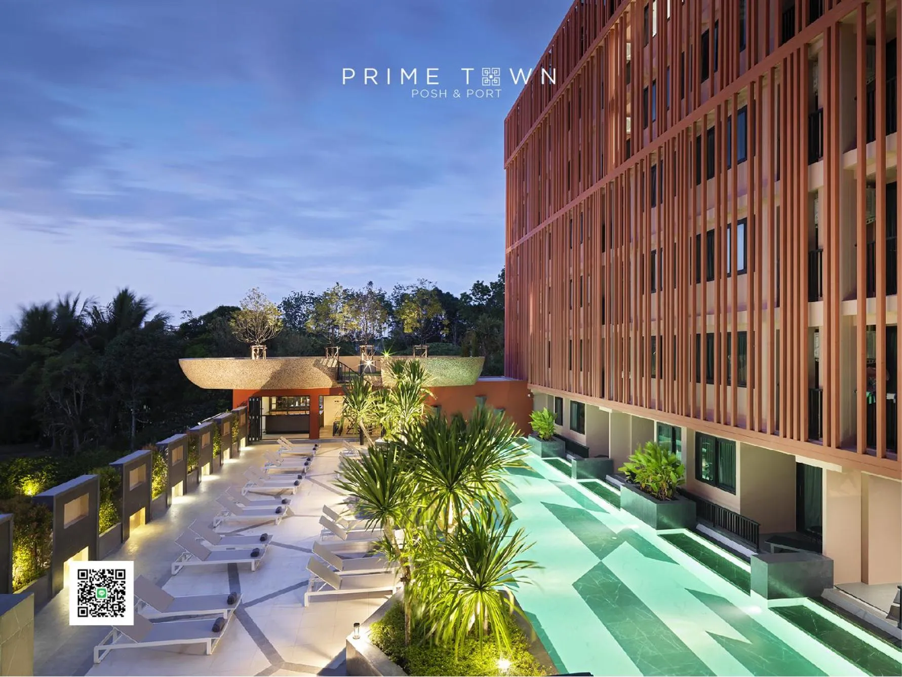 Swimming pool in PRIME TOWN - Posh & Port Hotel PHUKET