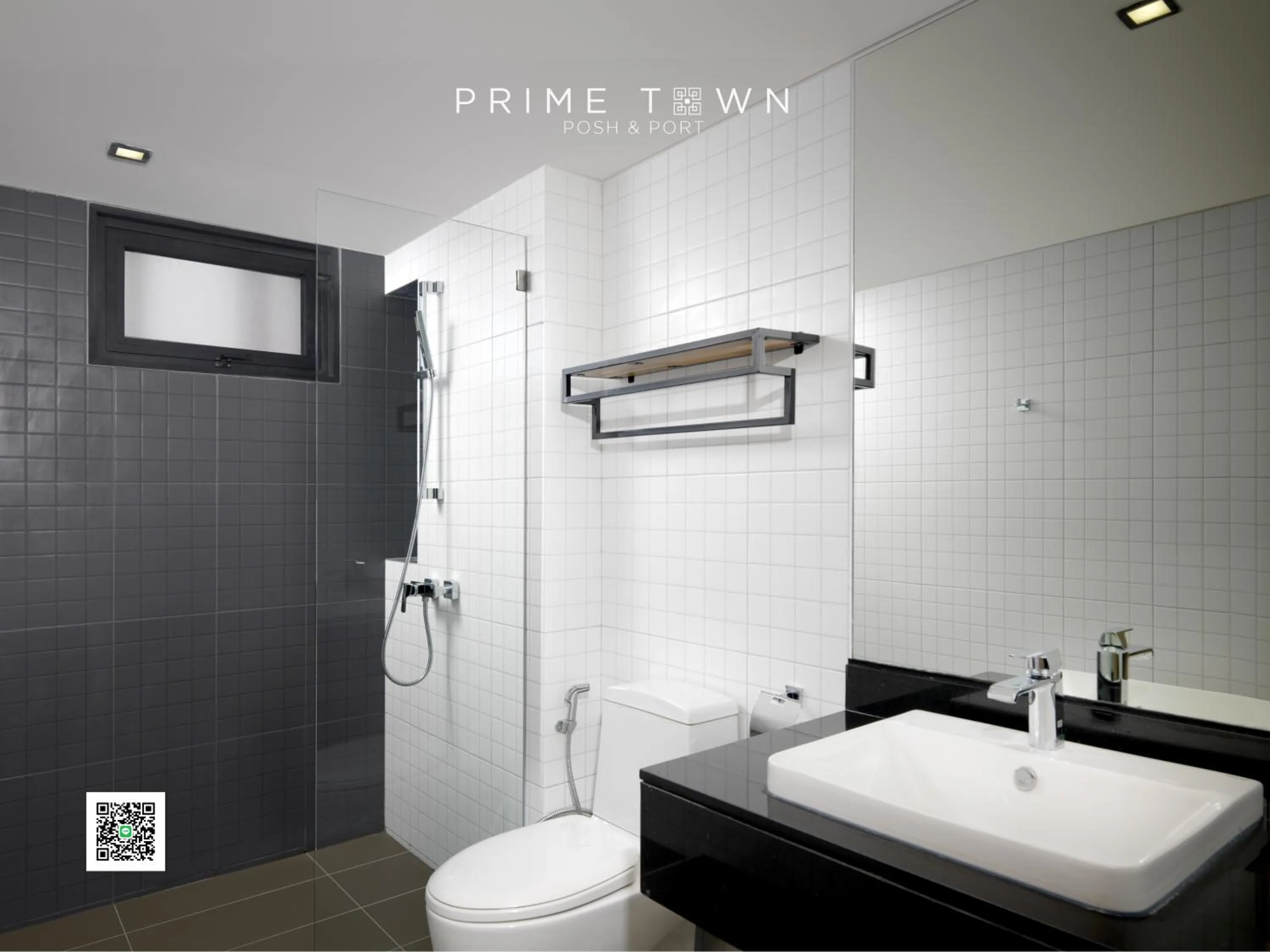 Shower in PRIME TOWN - Posh & Port Hotel PHUKET