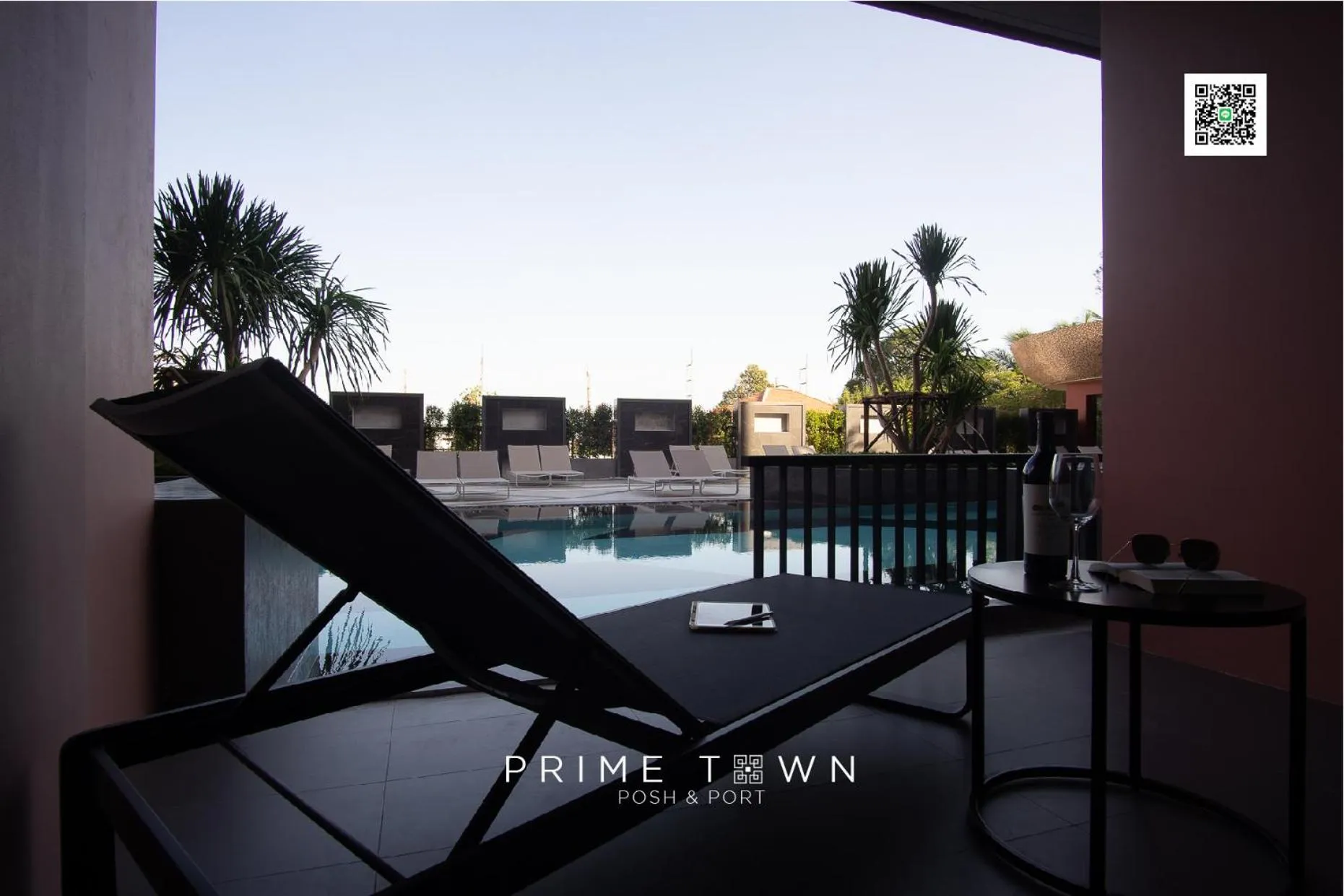 Balcony/Terrace in PRIME TOWN - Posh & Port Hotel PHUKET