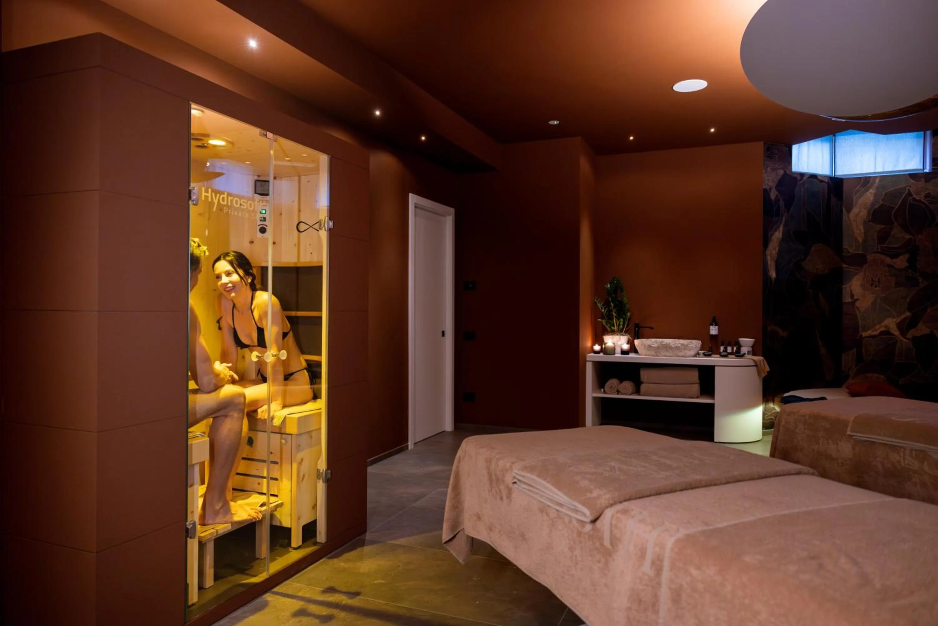 Spa and wellness centre/facilities, Bed in Palace Hotel Città