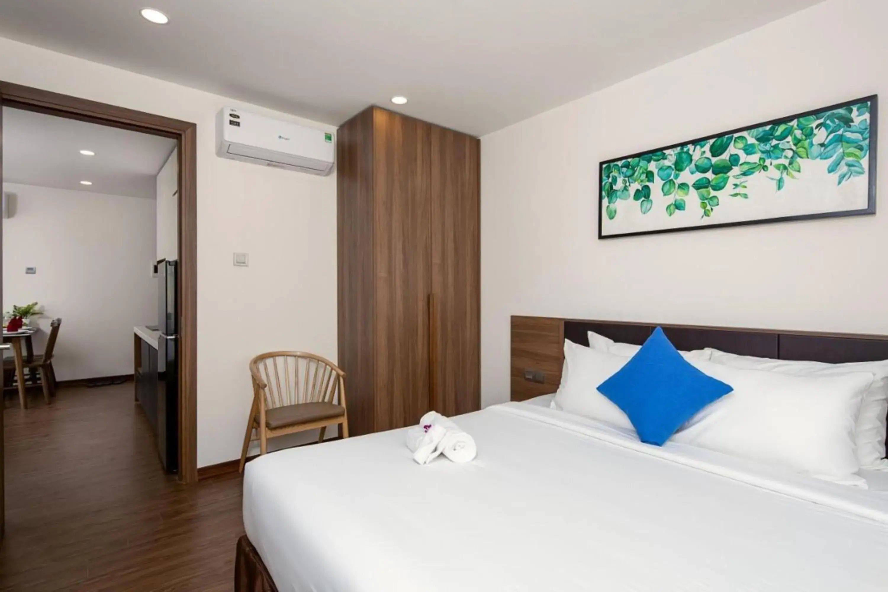 Bed in Amunra Ocean Hotel Bed in Amunra Ocean Hotel