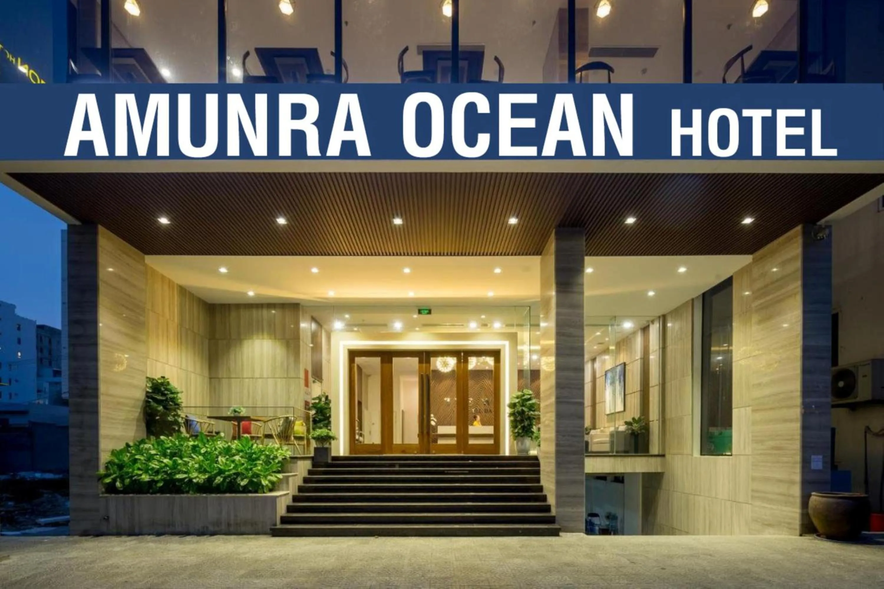 Property logo or sign in Amunra Ocean Hotel