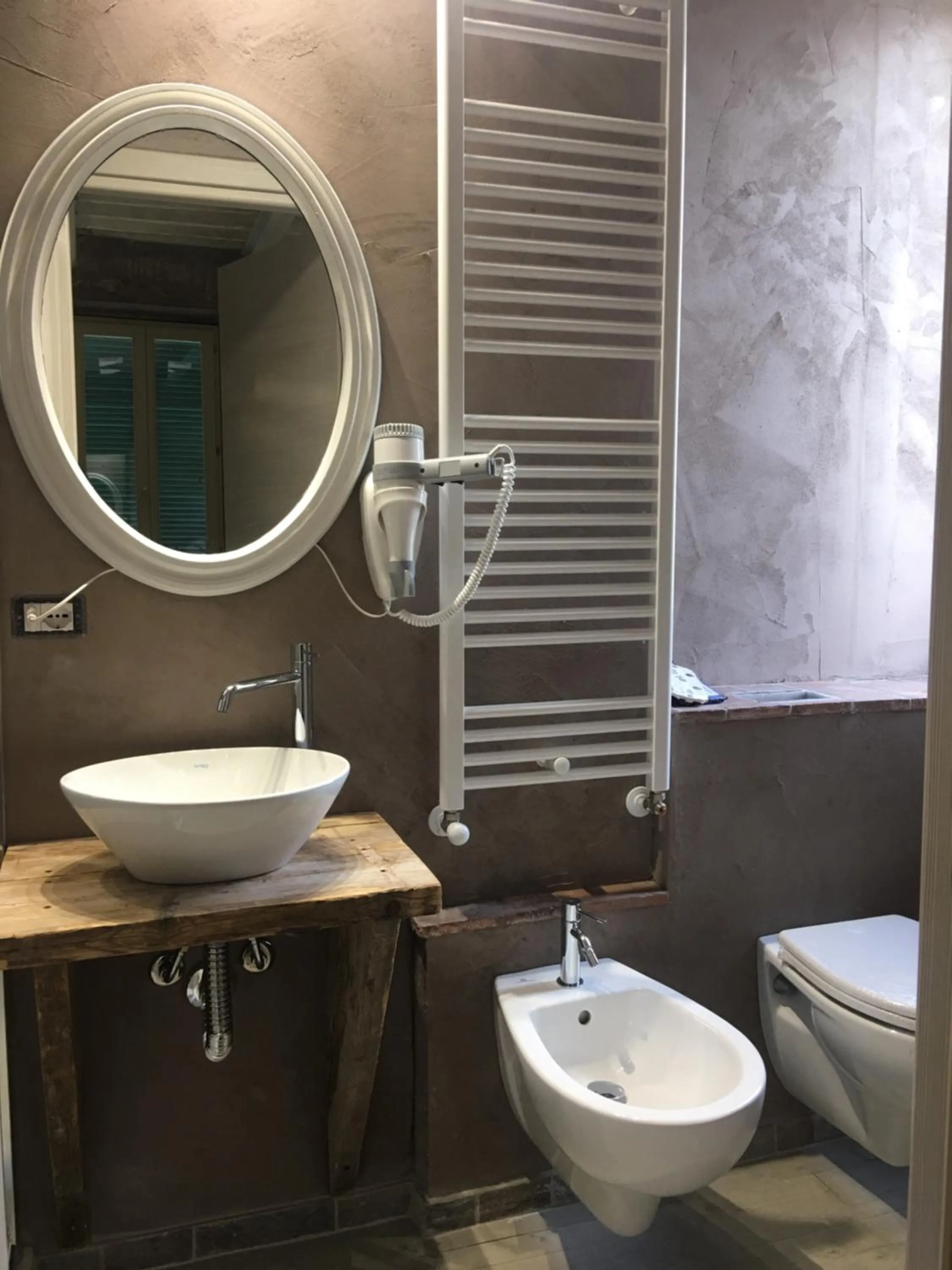 Shower in Inside the Wall