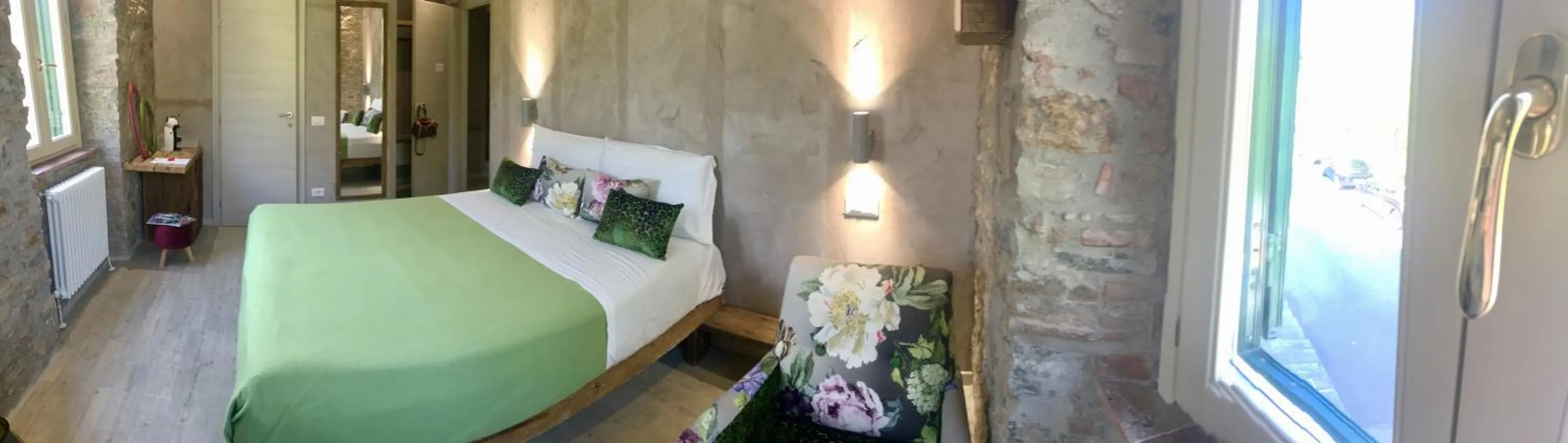 Bedroom in Inside the Wall