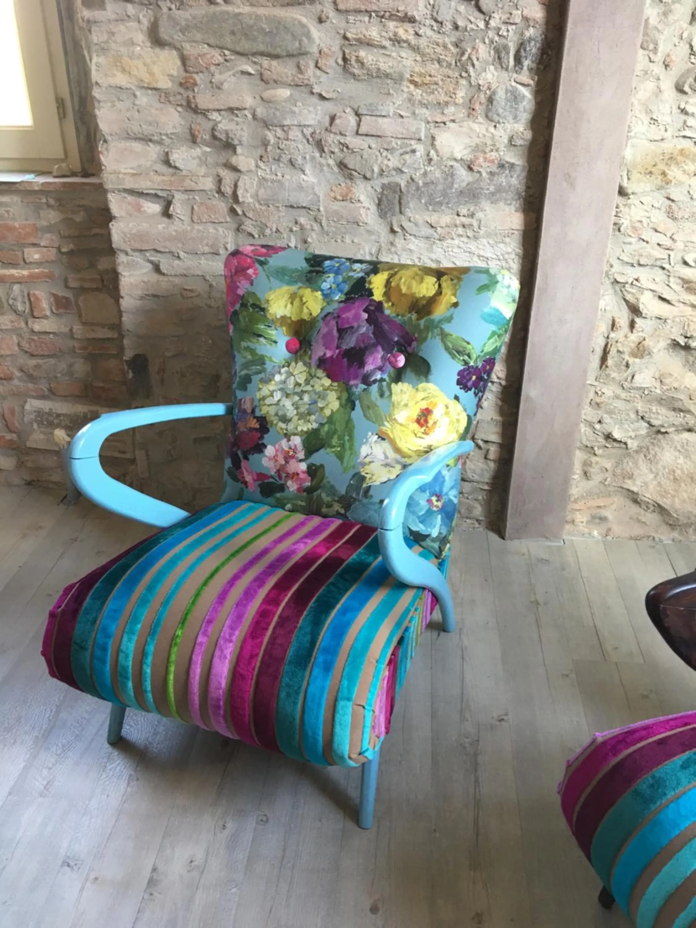 Living room in Inside the Wall