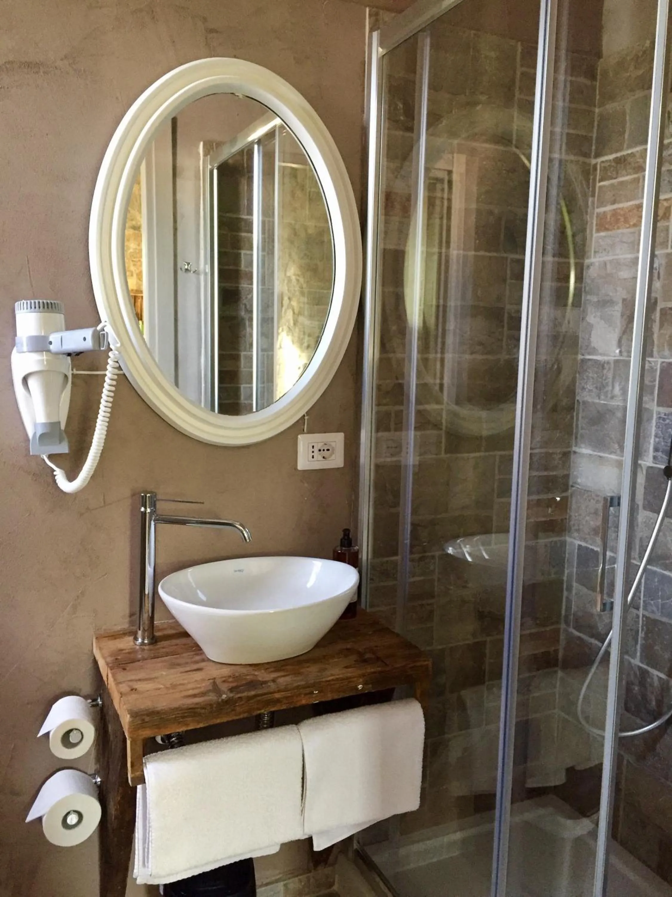 Shower in Inside the Wall