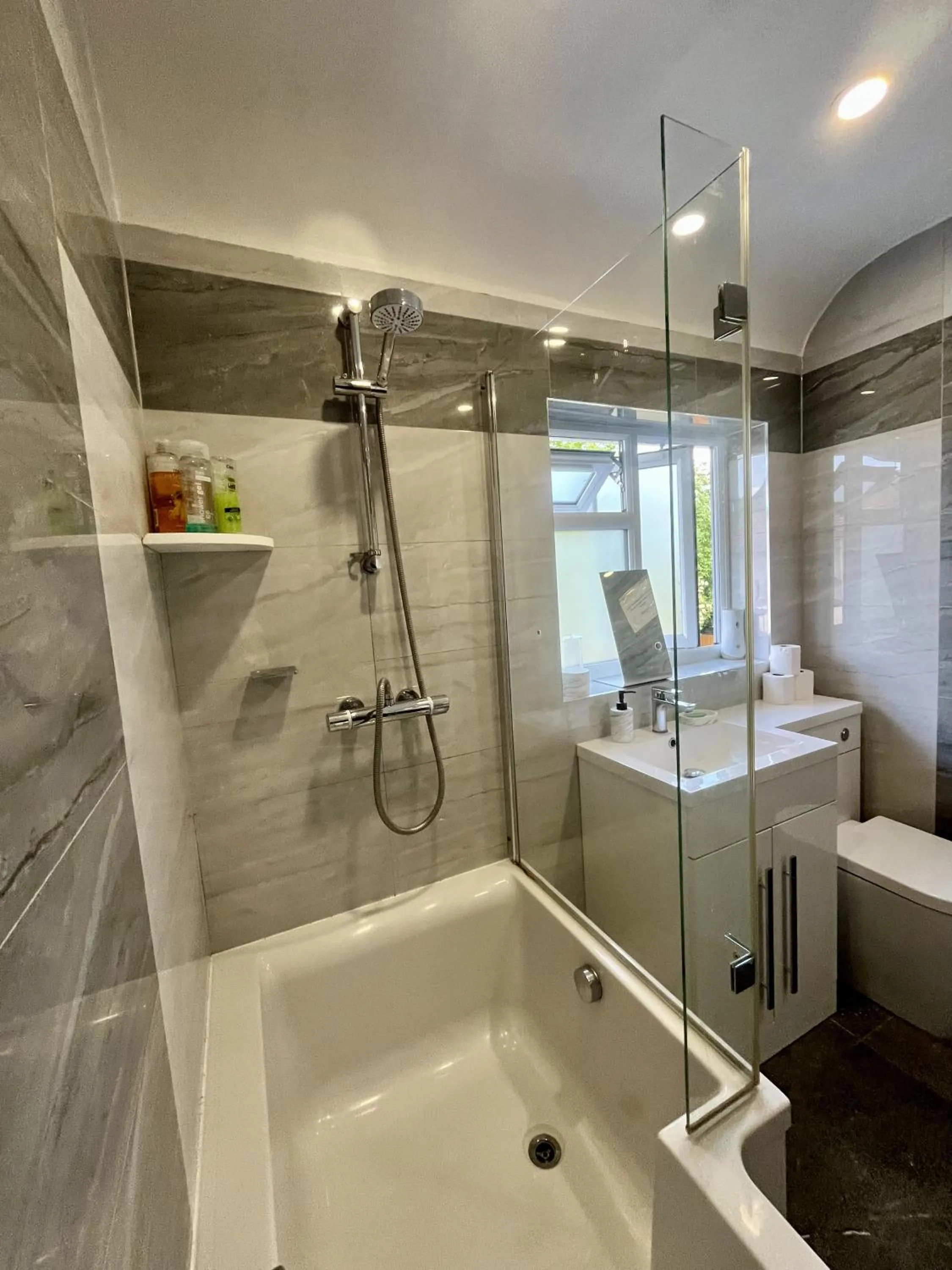 Shower in Home accommodation