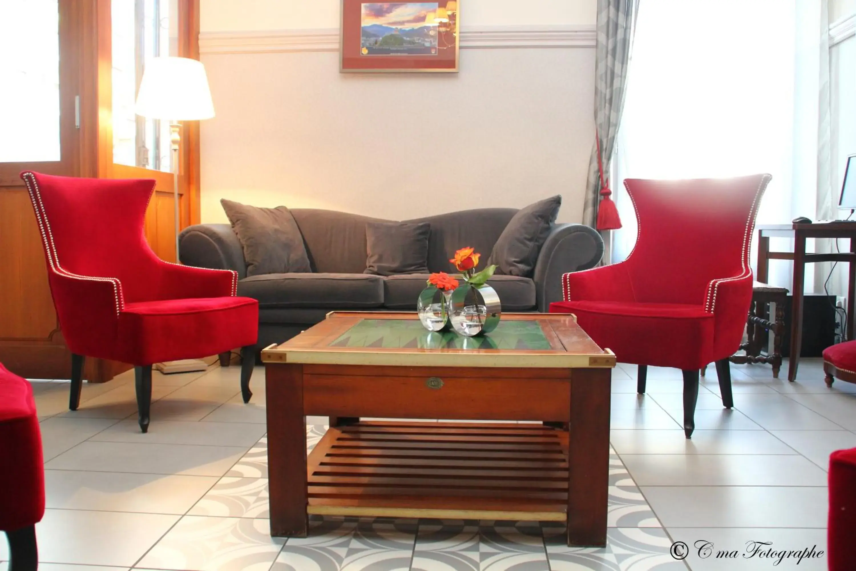 Lobby or reception in Hôtel Majestic Lobby or reception in Hôtel Majestic