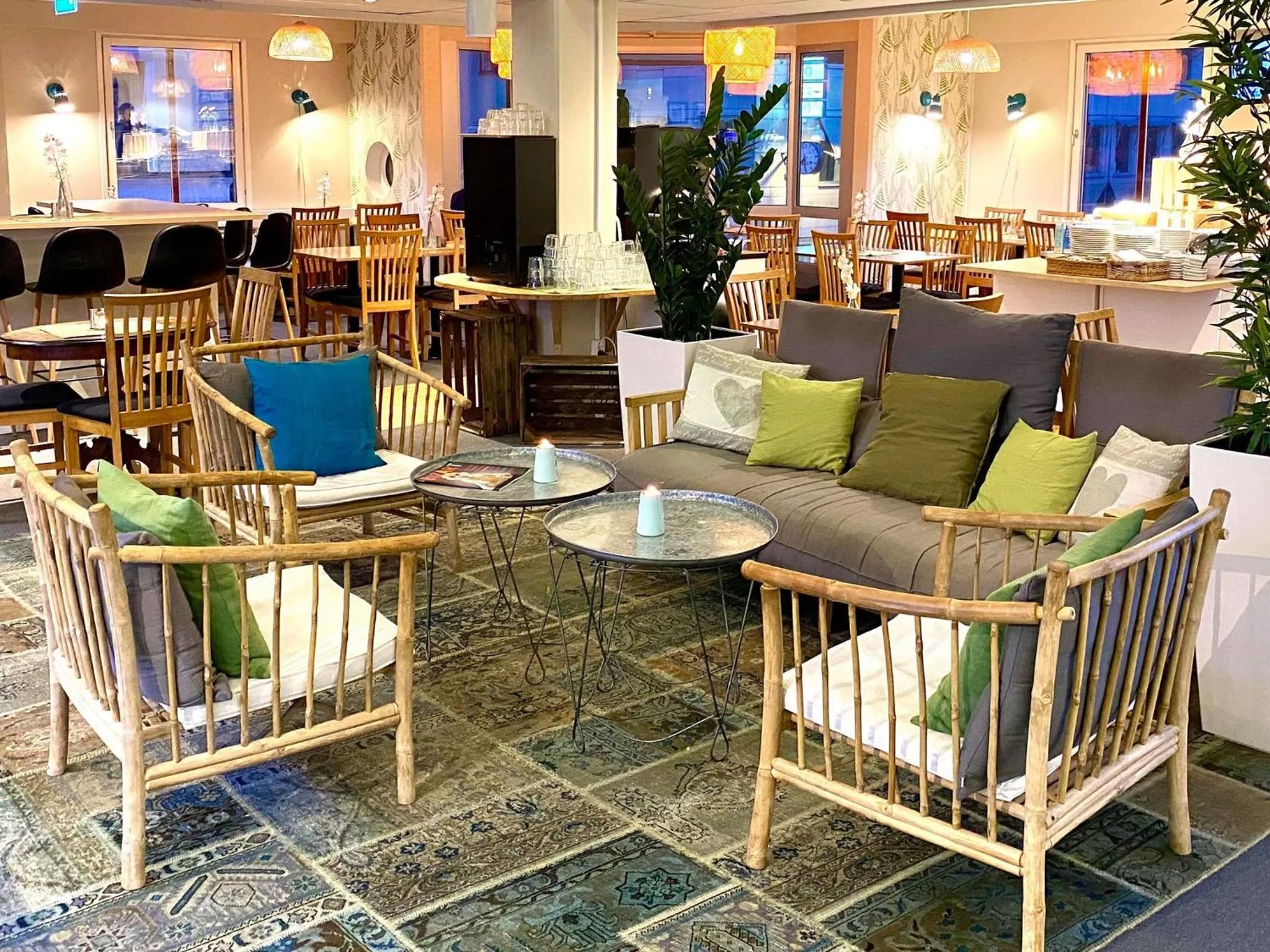 Seating area in Best Western Uppsala