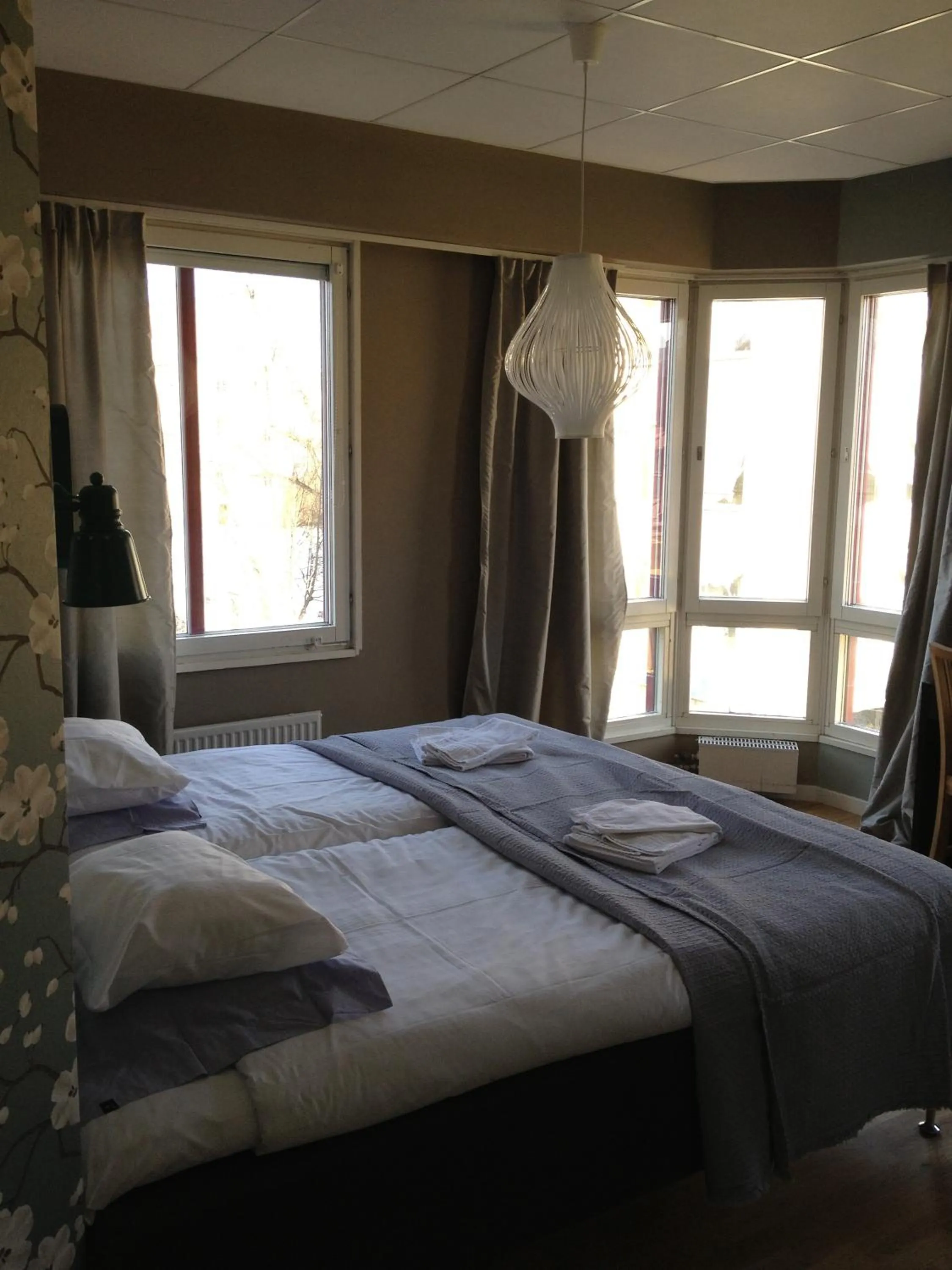 Bed in Uppsala CityStay Hotel