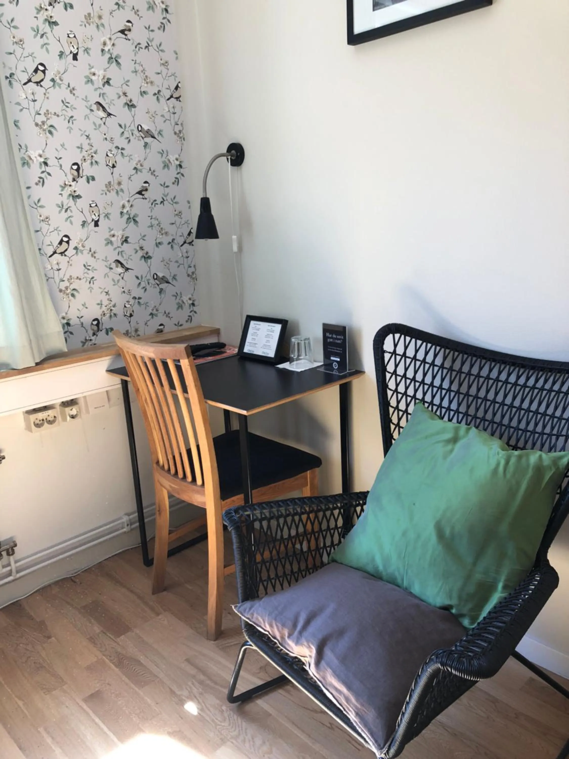 Seating area in Best Western Uppsala