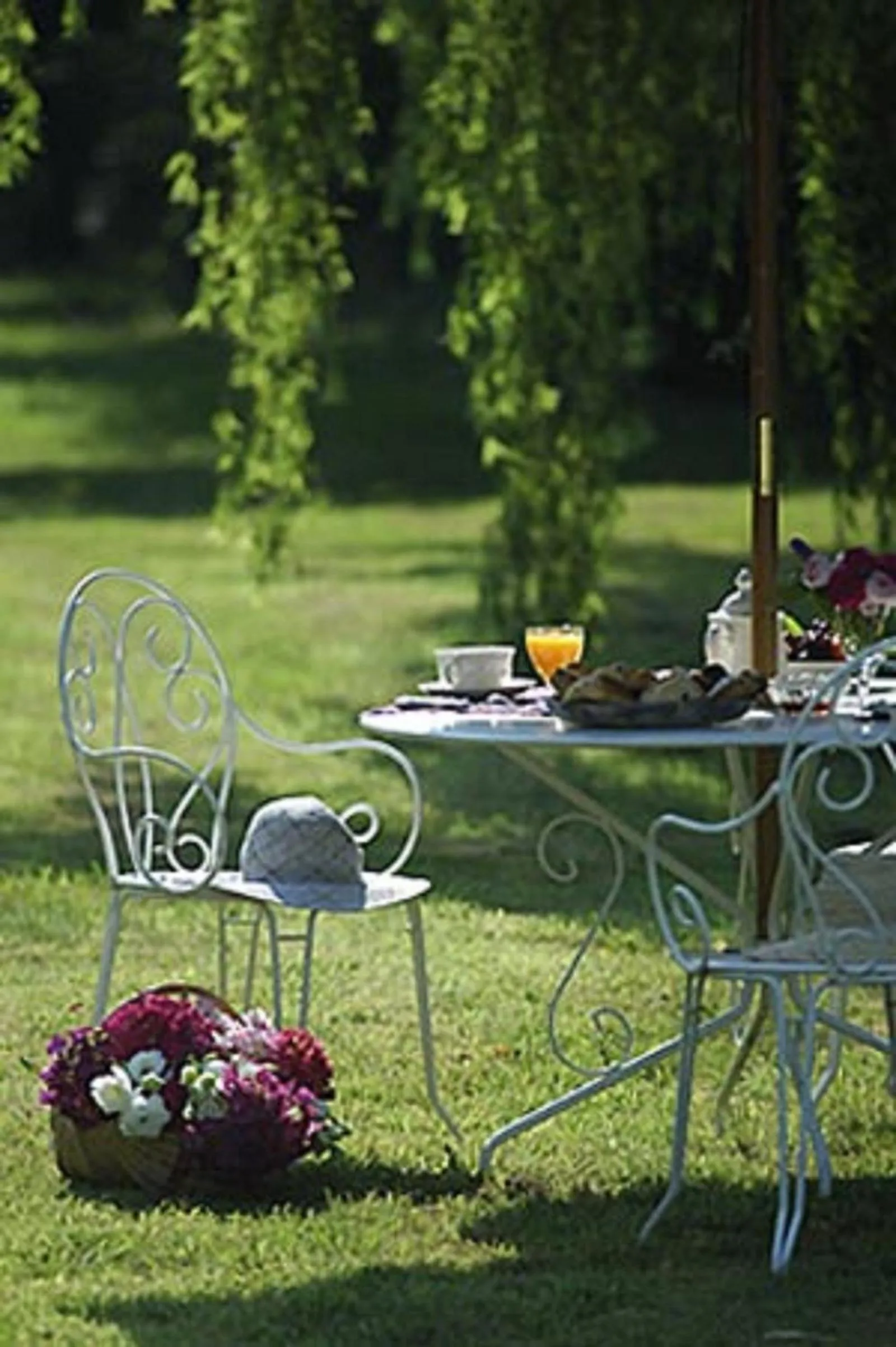 Garden in Le Moulin du Carla