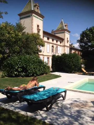 Swimming pool in Le Moulin du Carla