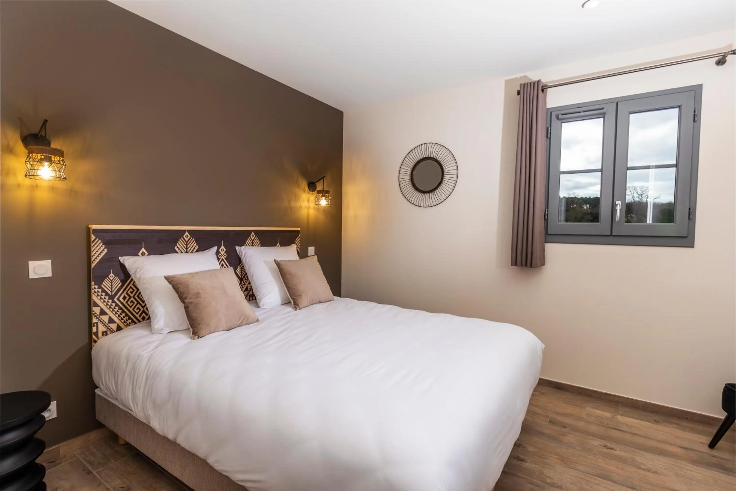 Bed in Hotel Clos Castel Villas Spa