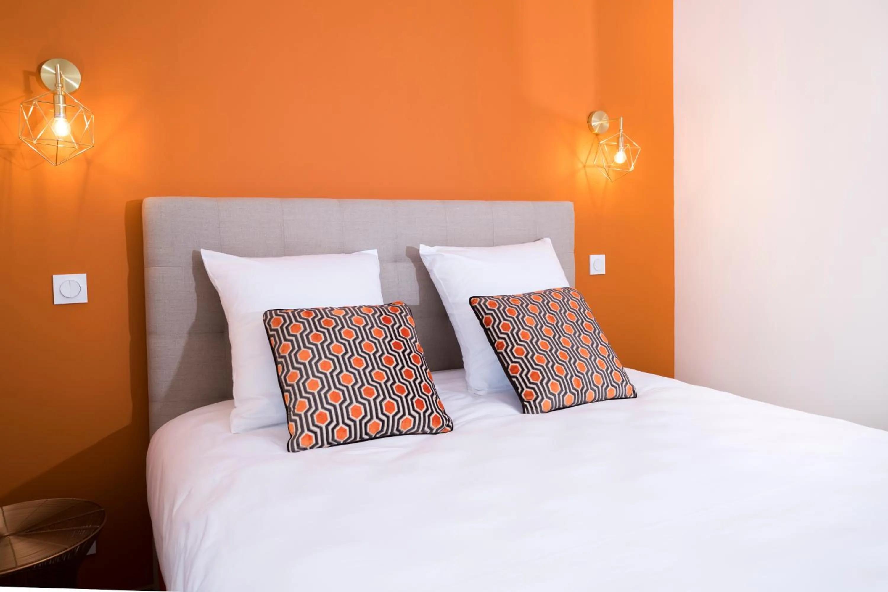 Bed in Hotel Clos Castel Villas Spa