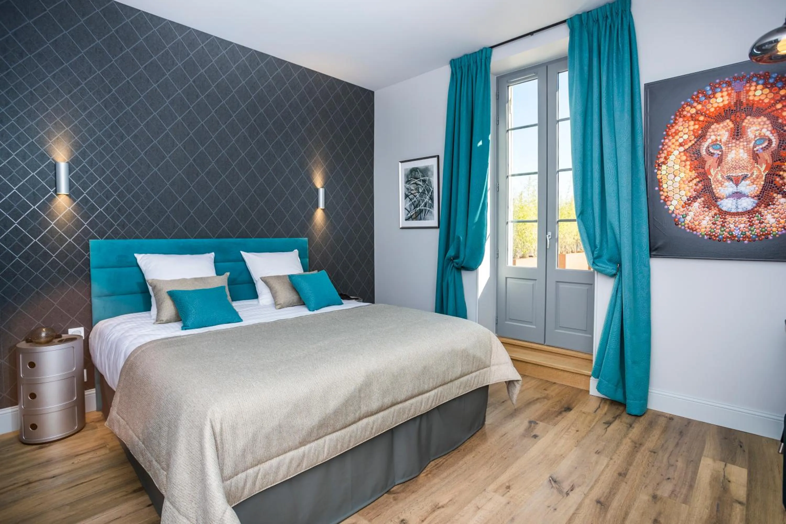 Bed in Hotel Clos Castel Villas Spa