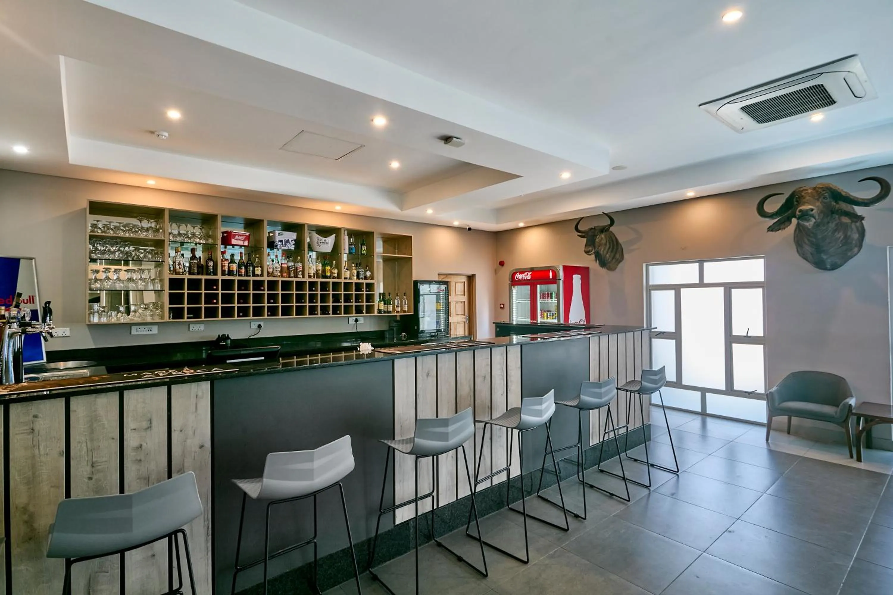 Lounge or bar in Kalahari Arms Hotel