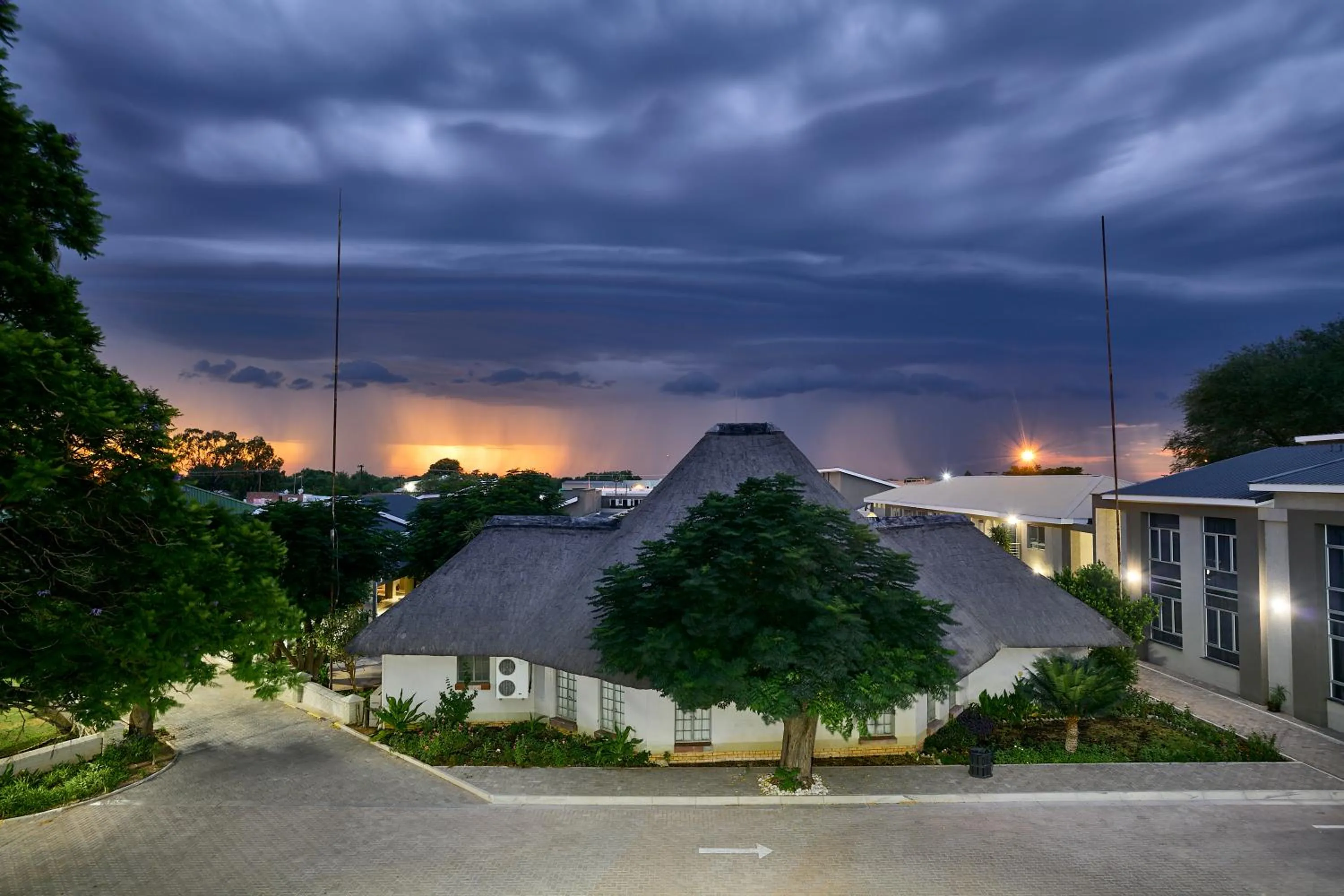 Property building in Kalahari Arms Hotel