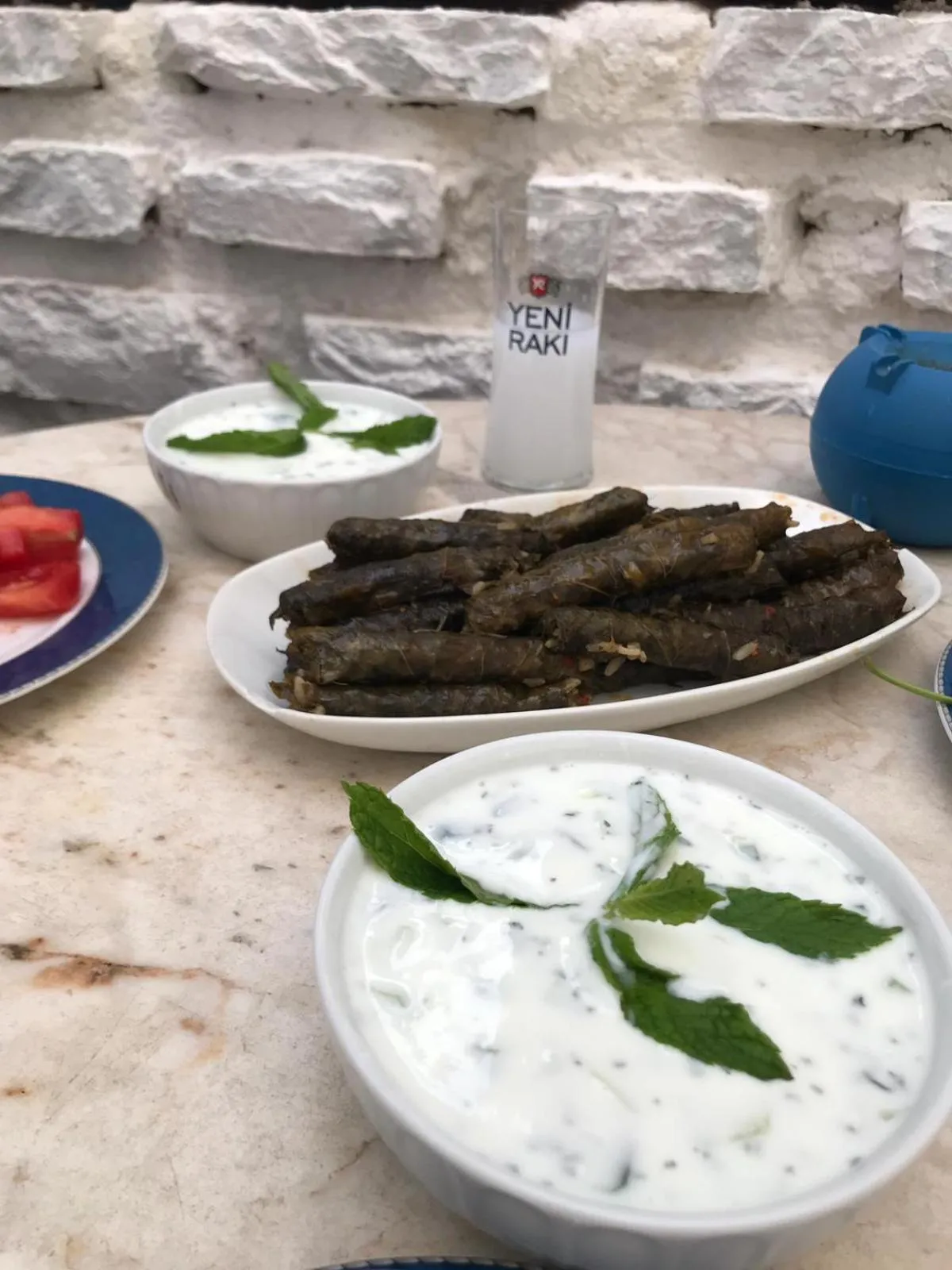 Food and drinks in Halikarnas Pansiyon