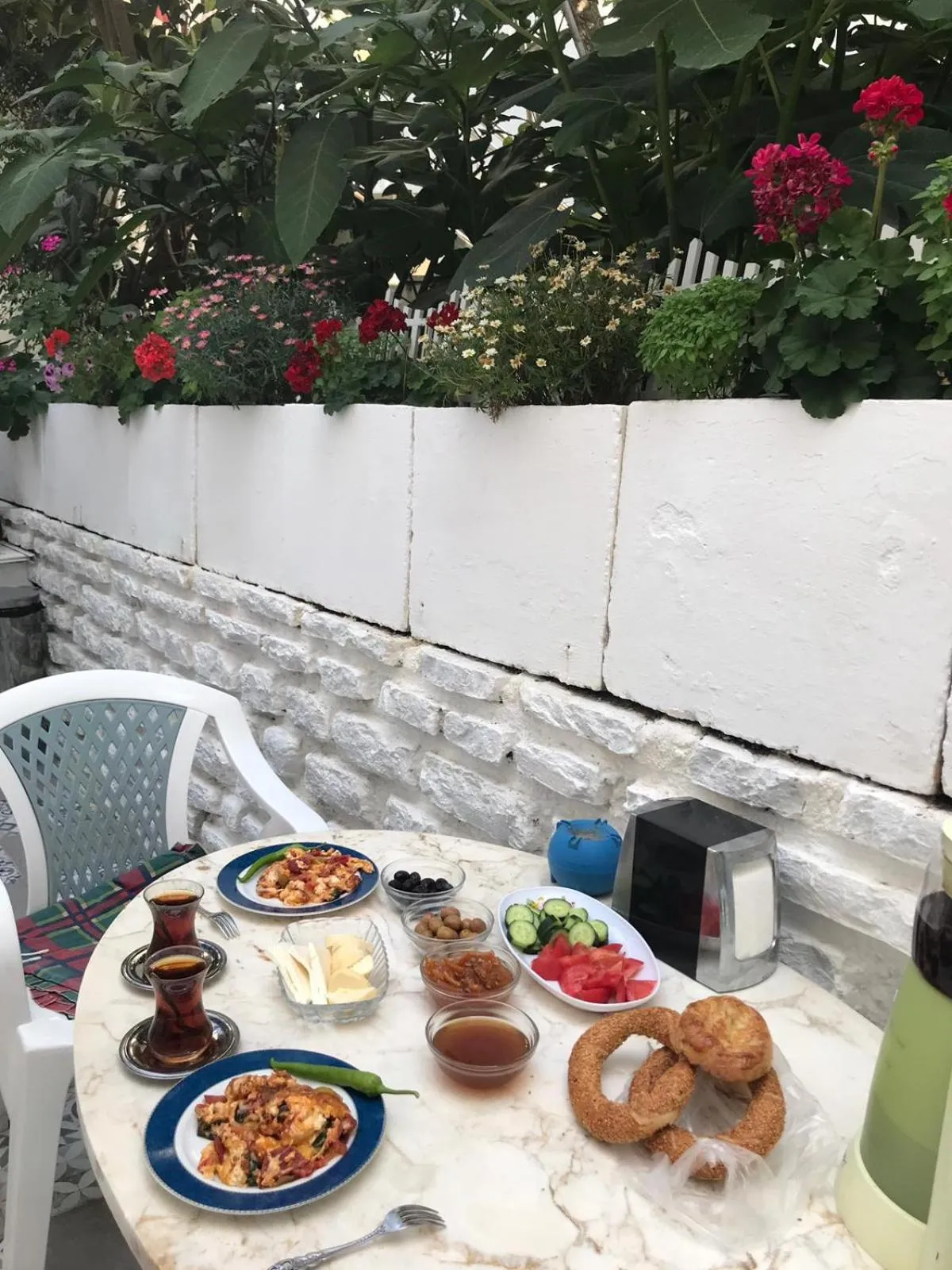 Food and drinks in Halikarnas Pansiyon