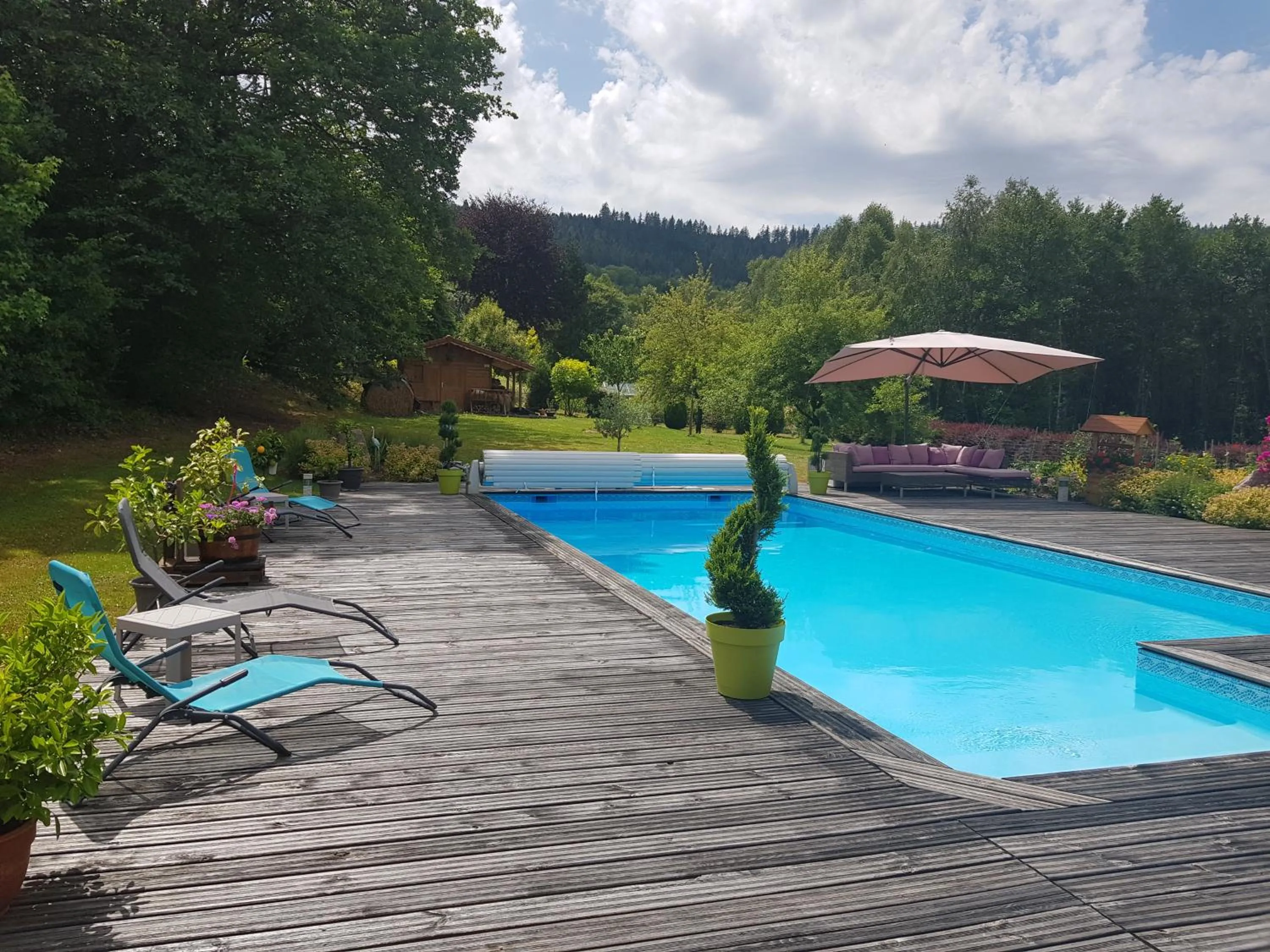 Balcony/Terrace in Le Clos des Aulnes