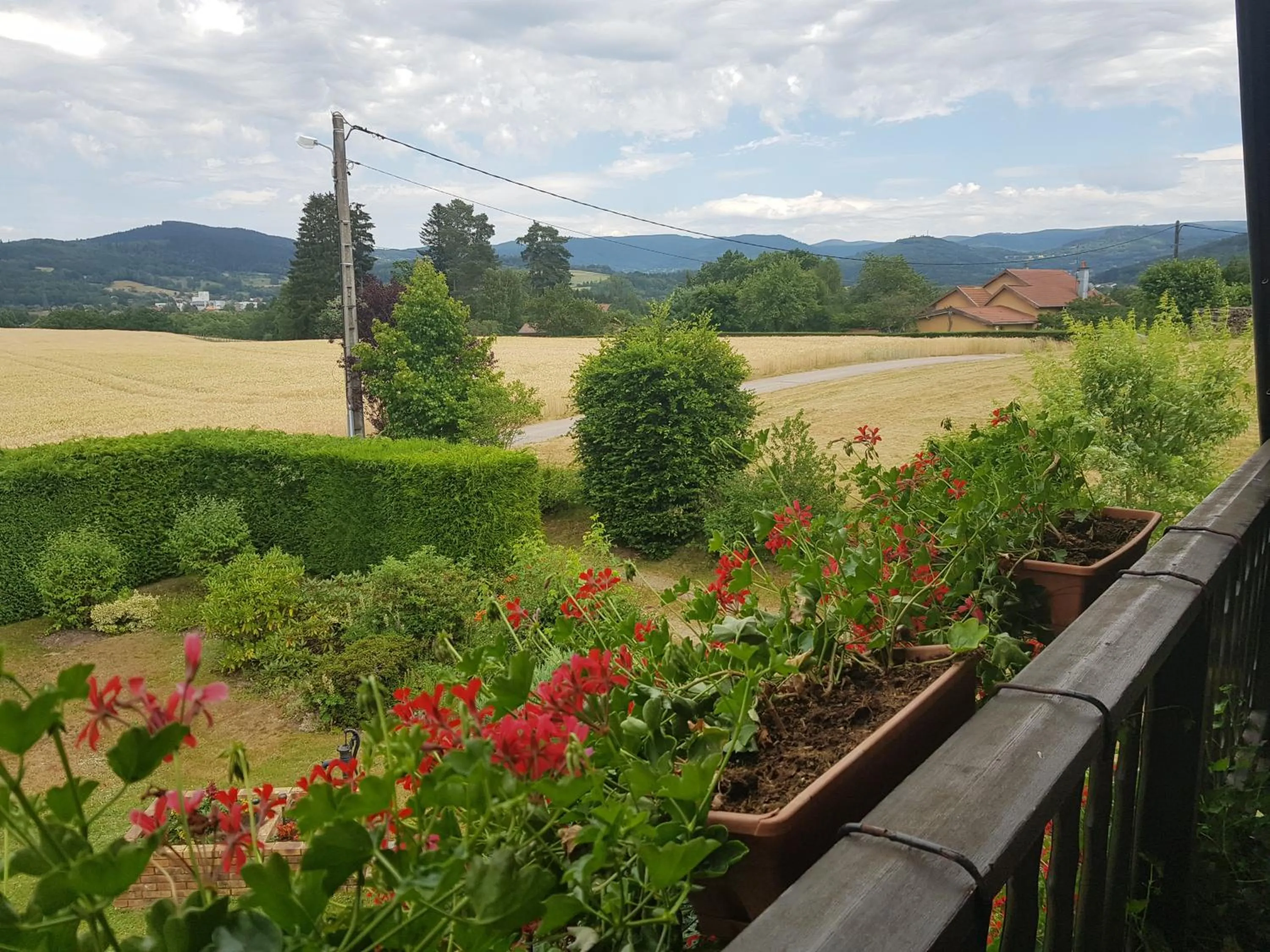 Mountain view in Le Clos des Aulnes