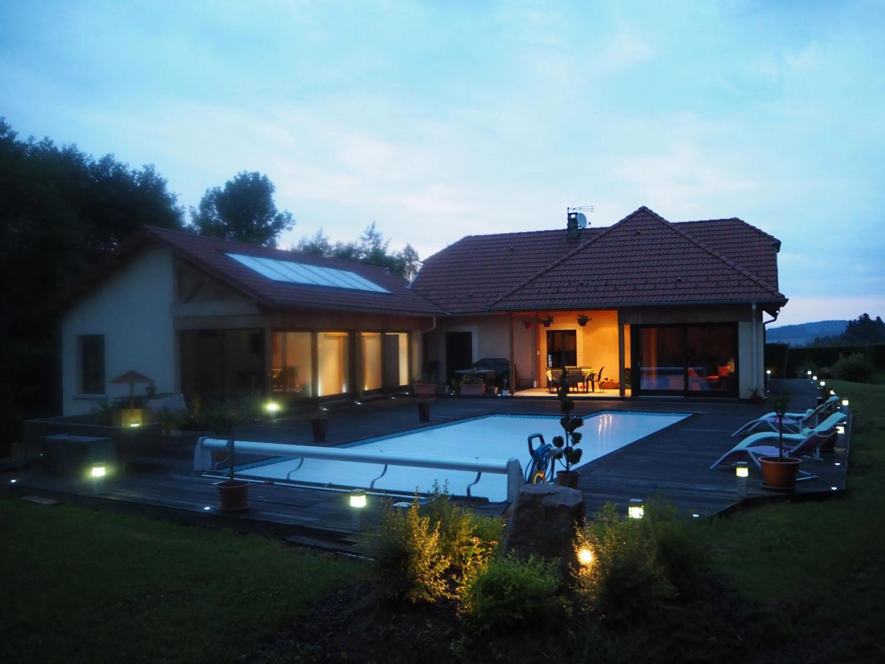 Swimming pool in Le Clos des Aulnes