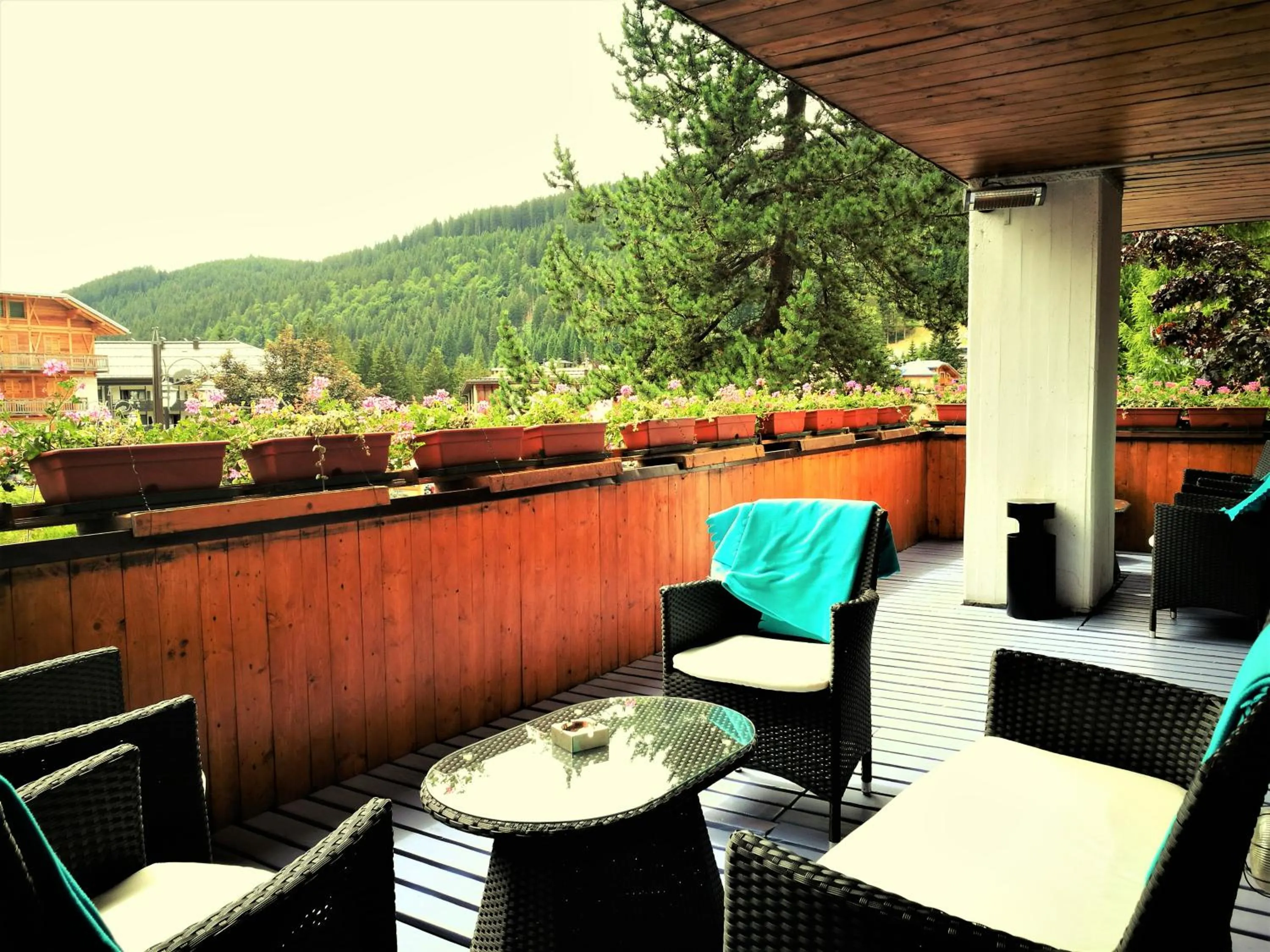 Balcony/Terrace in Style Hotel Grifone