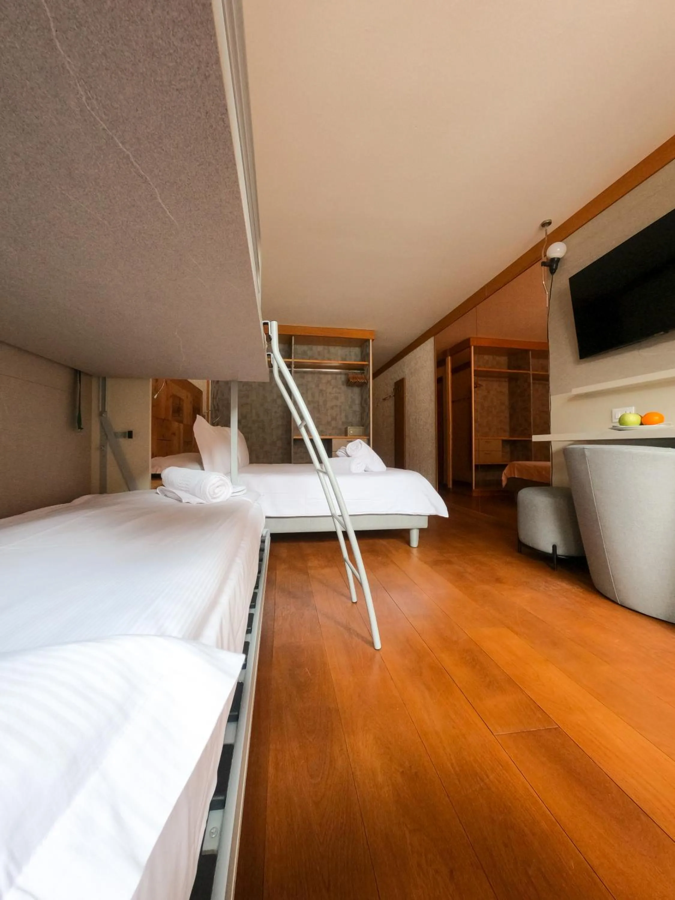 Bedroom, Bed in Style Hotel Grifone