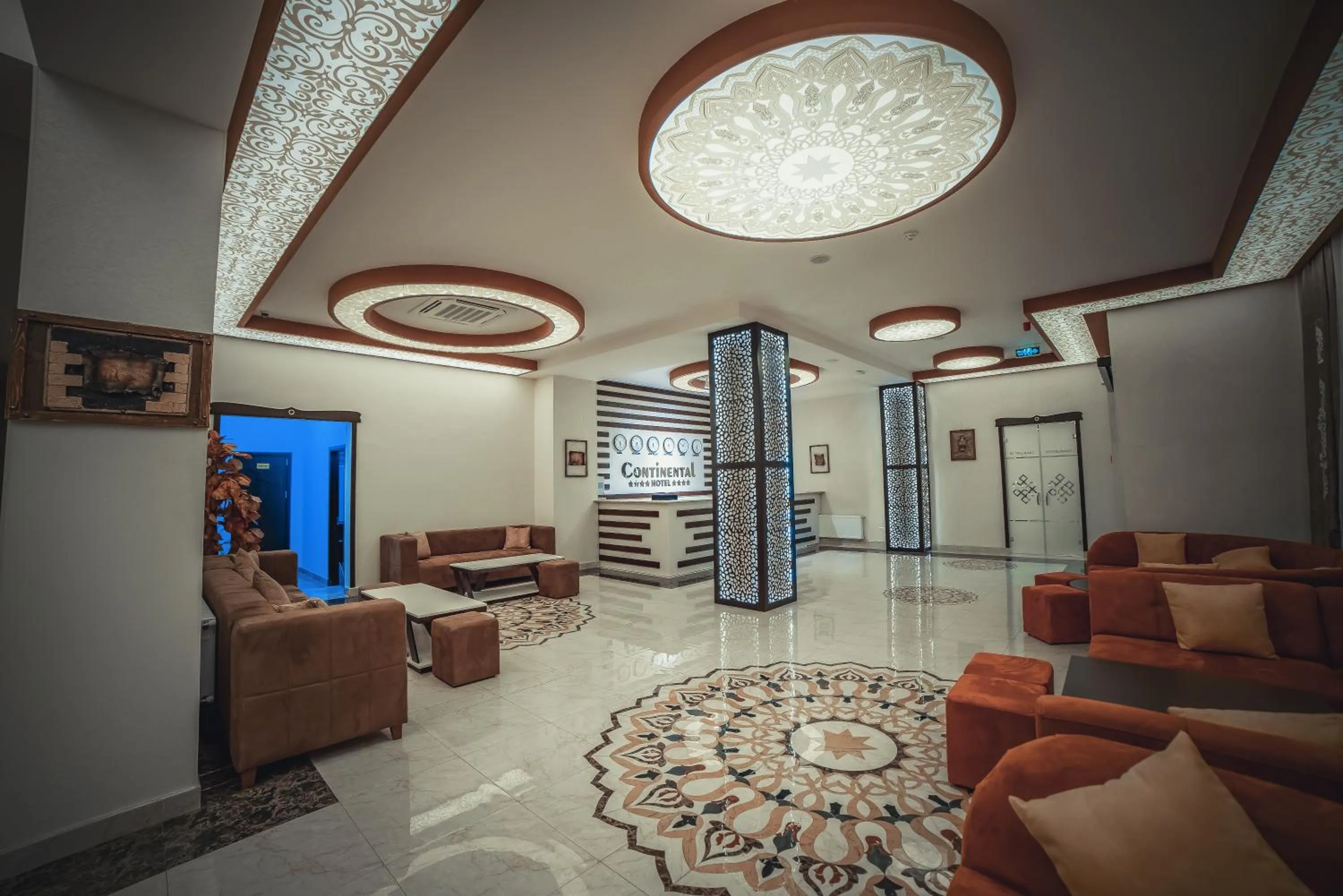 Lobby or reception in Continental Hotel