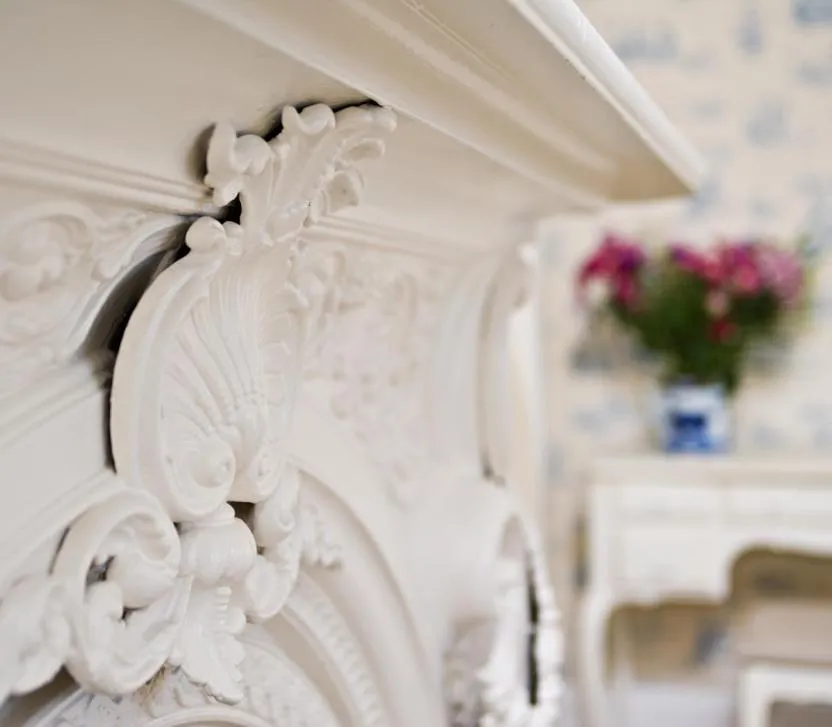 Decorative detail in Castle House B and B