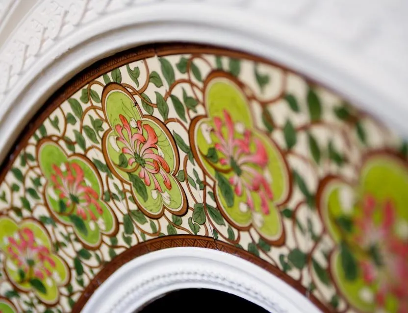 Decorative detail in Castle House B and B