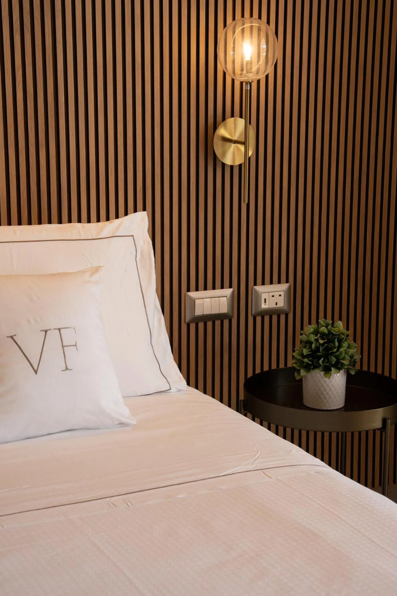 Bed in Villa Fiorita Boutique Hotel