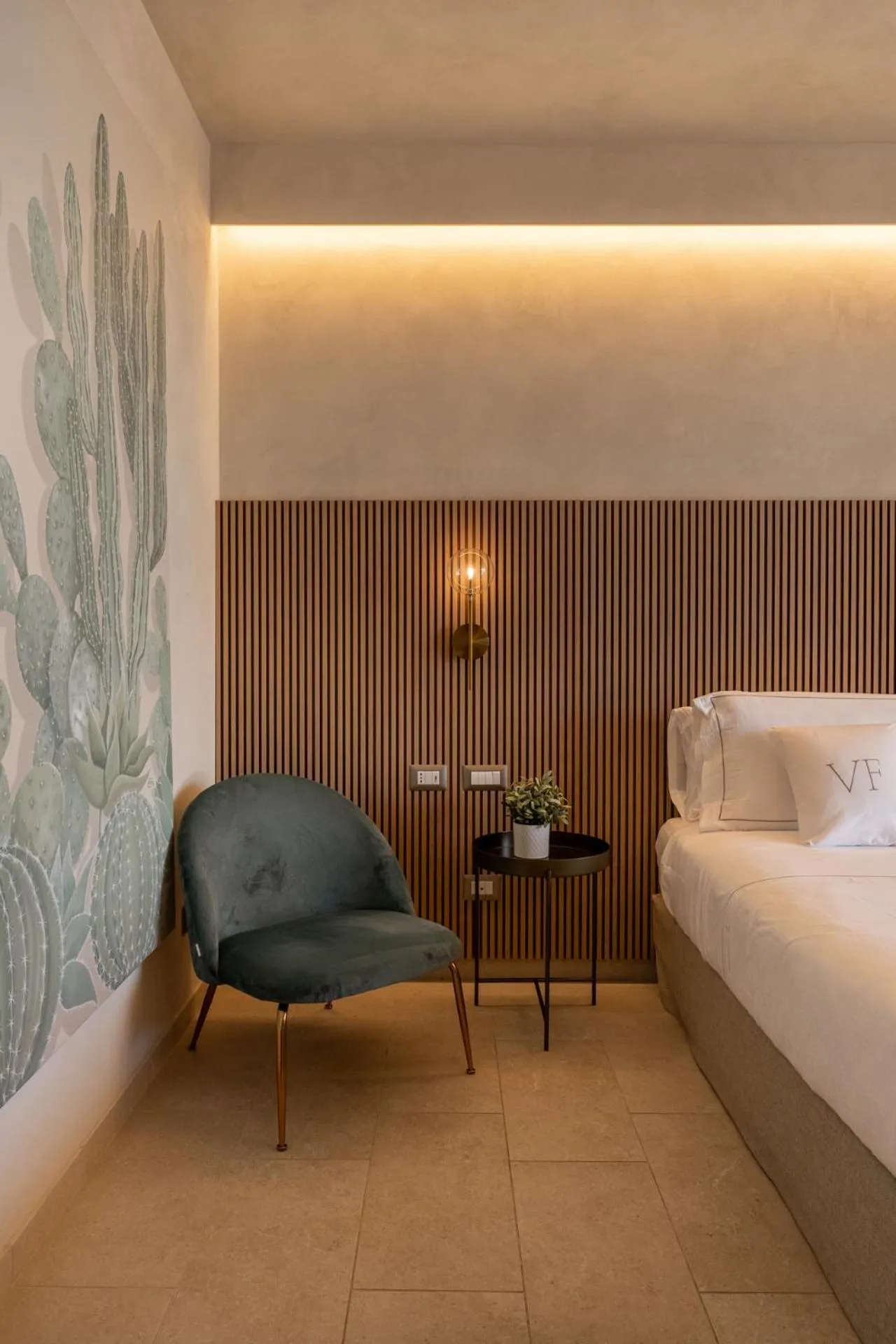 Bed in Villa Fiorita Boutique Hotel