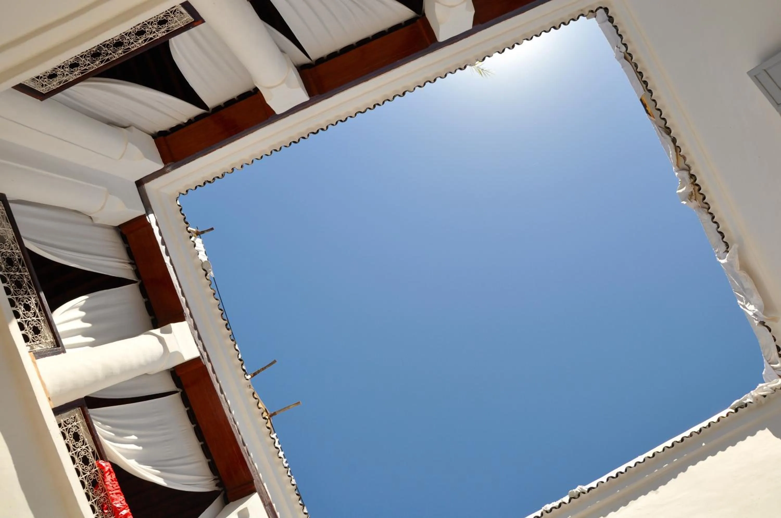Bird's eye view in Riad Tizwa Marrakech