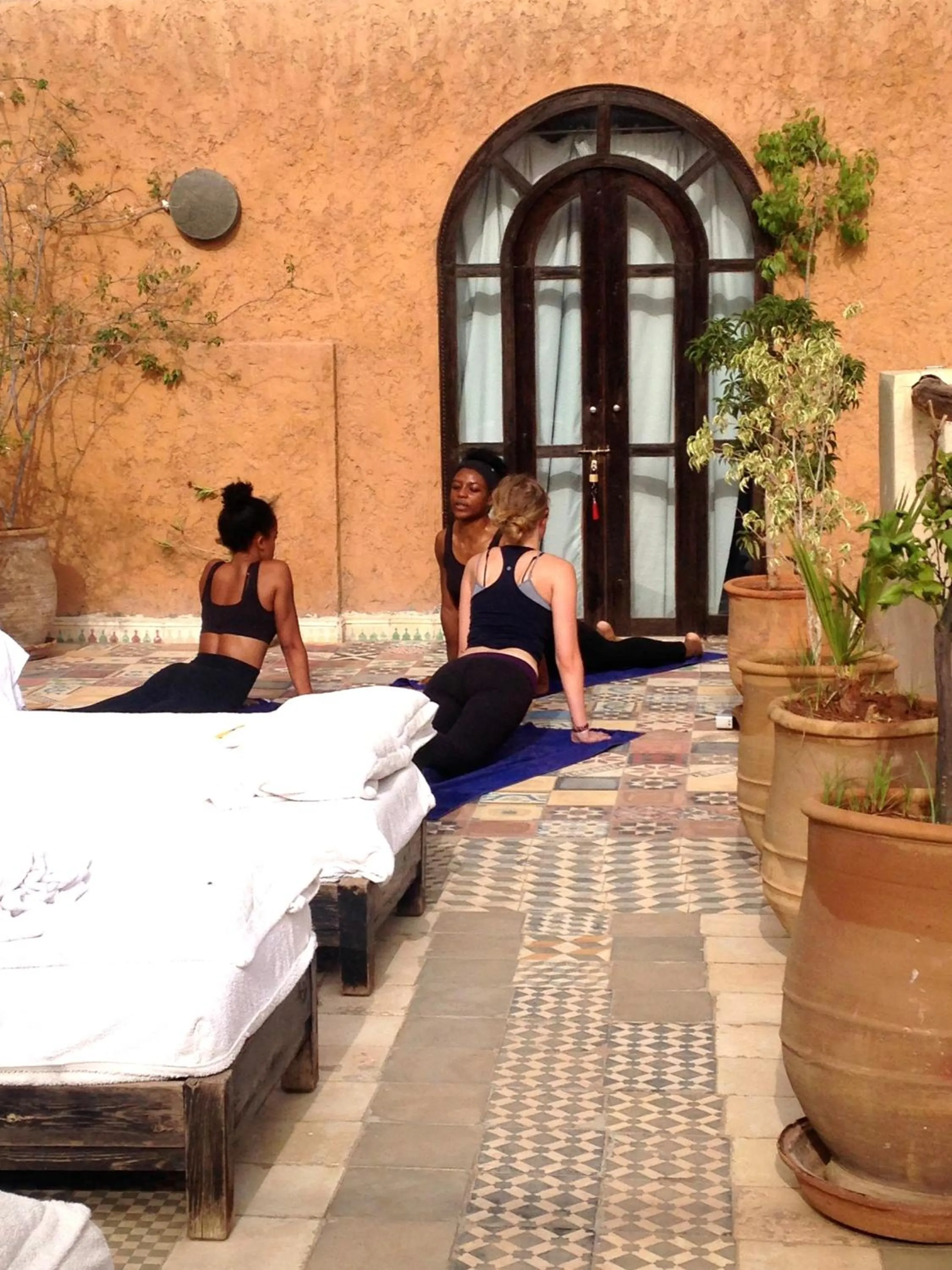 Patio in Riad Tizwa Marrakech