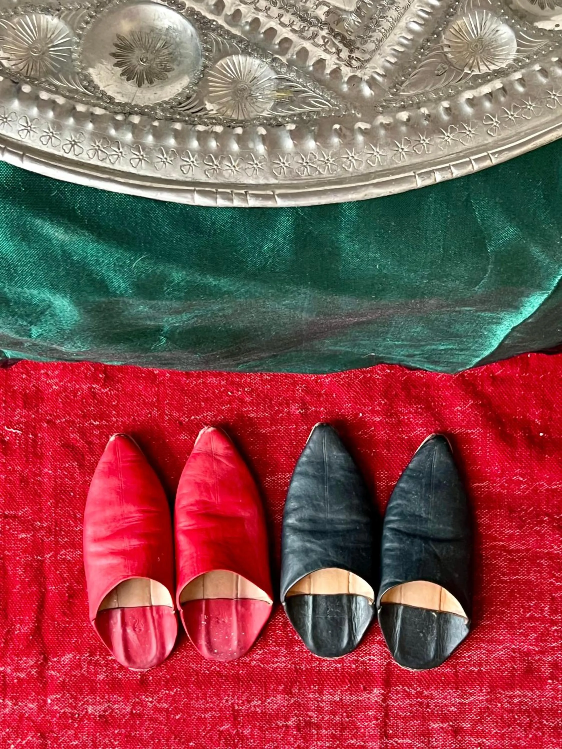 Decorative detail in Riad Tizwa Marrakech