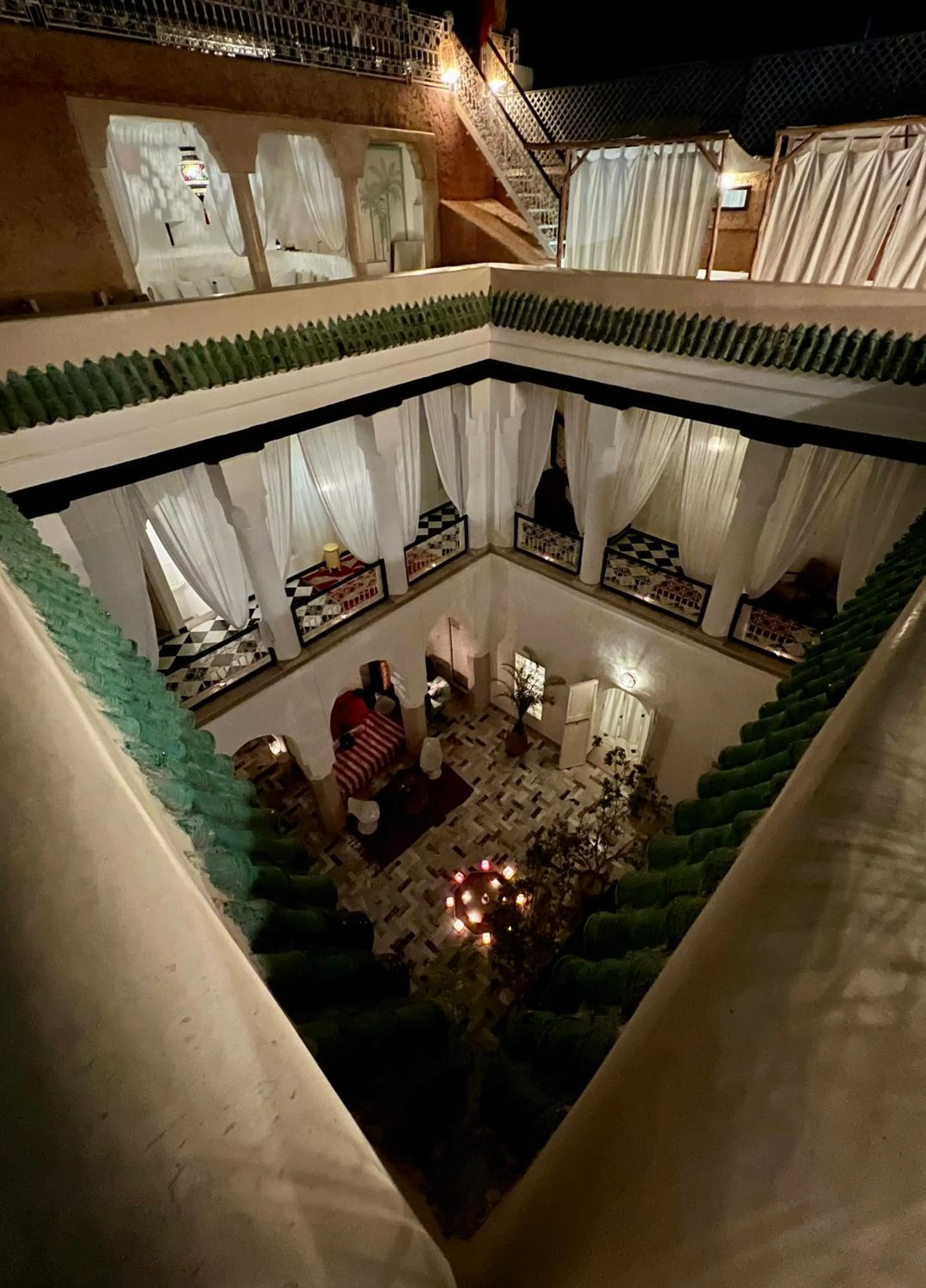 Patio in Riad Tizwa Marrakech