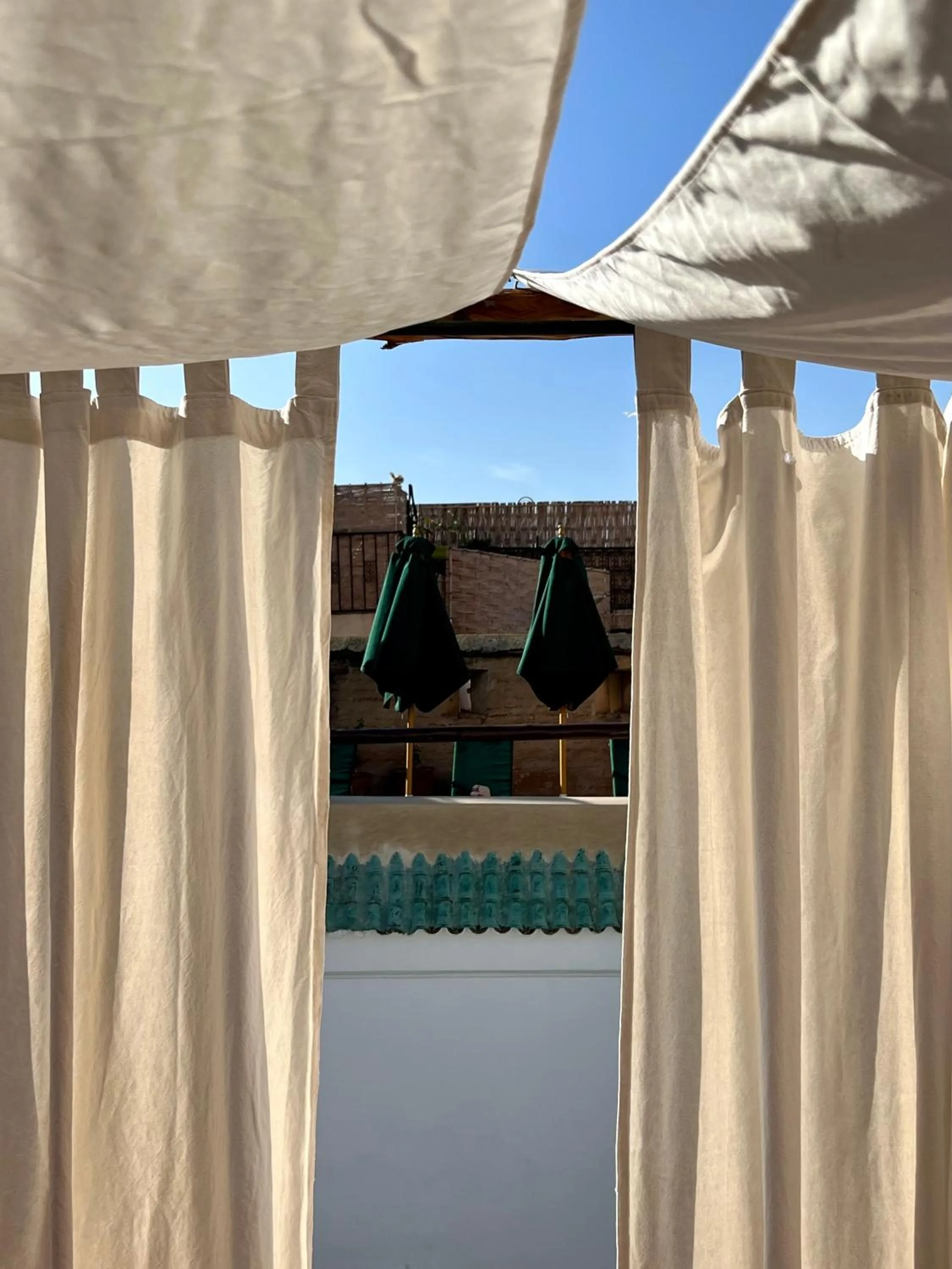 Balcony/Terrace in Riad Tizwa Marrakech