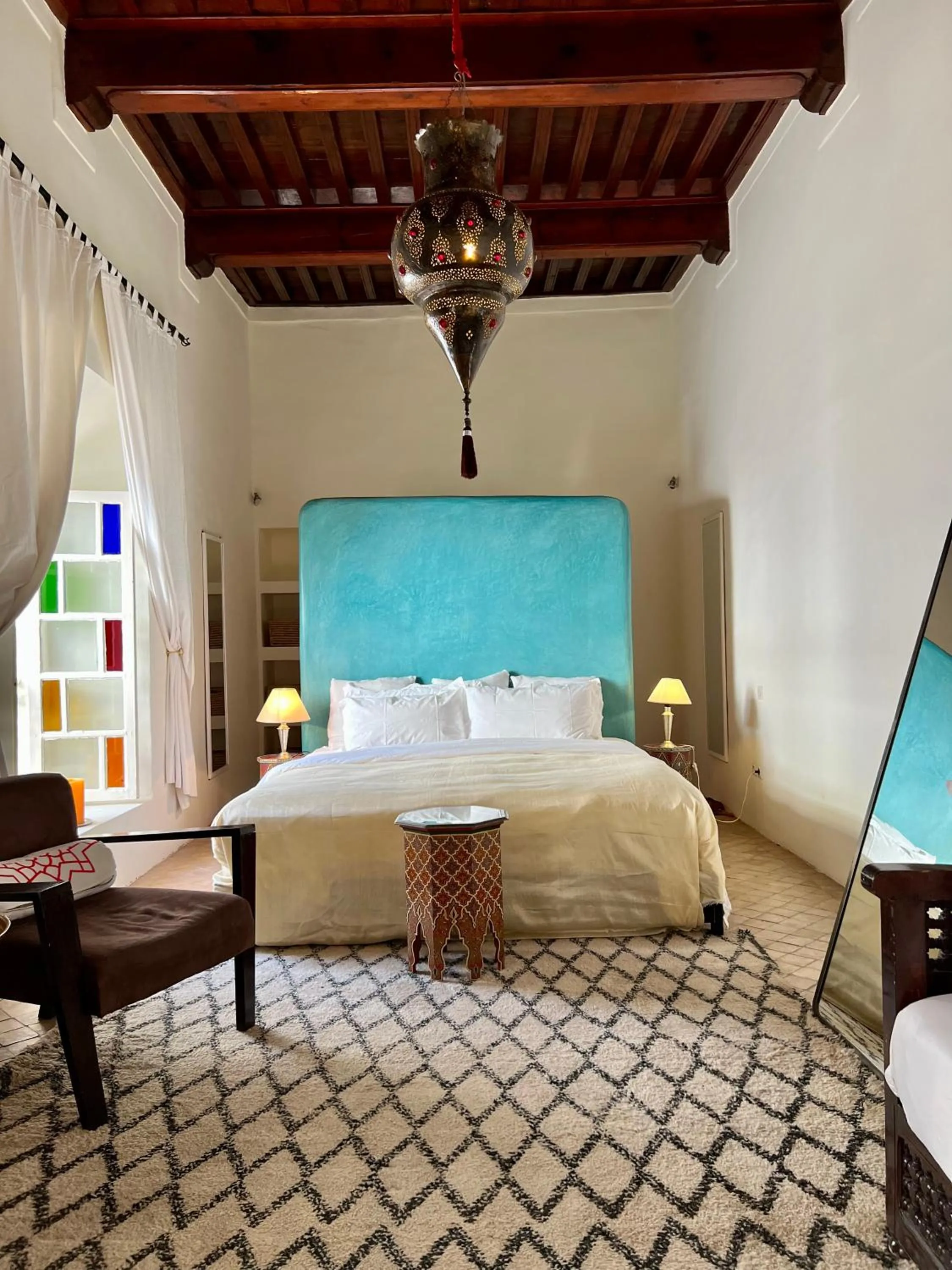 Bedroom, Bed in Riad Tizwa Marrakech