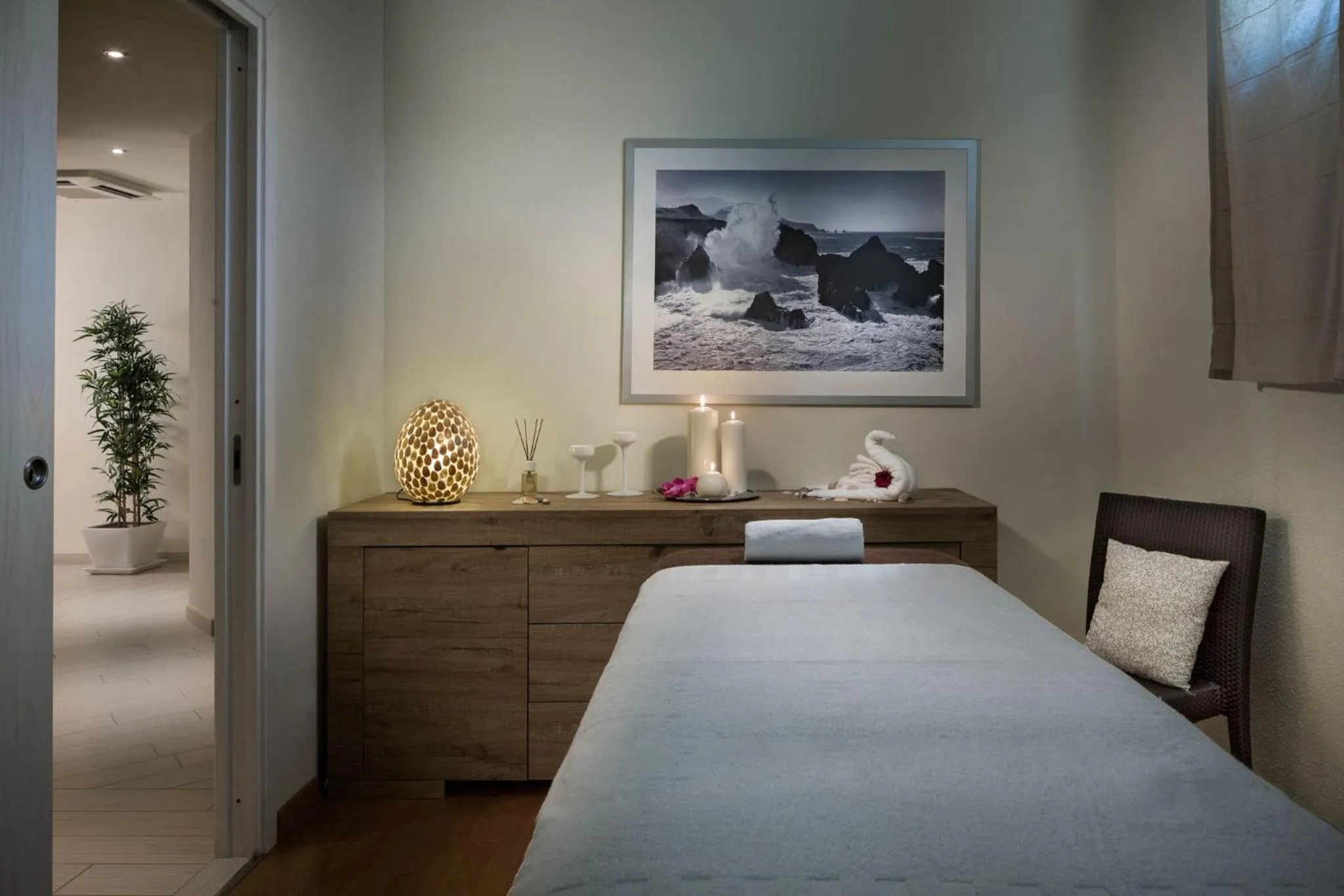 Bed in Terradimare Resort&Spa