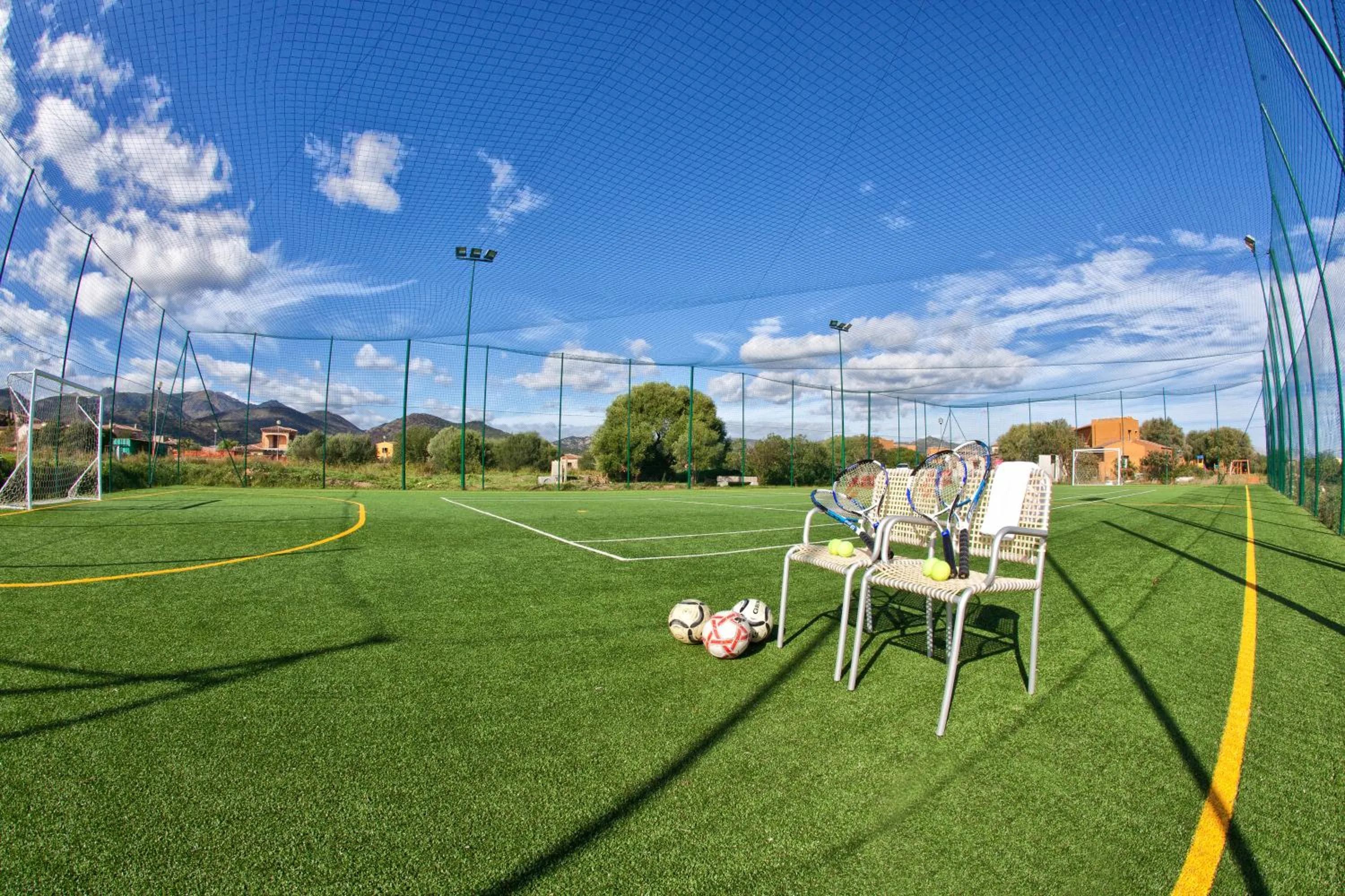 Tennis court in Terradimare Resort&Spa
