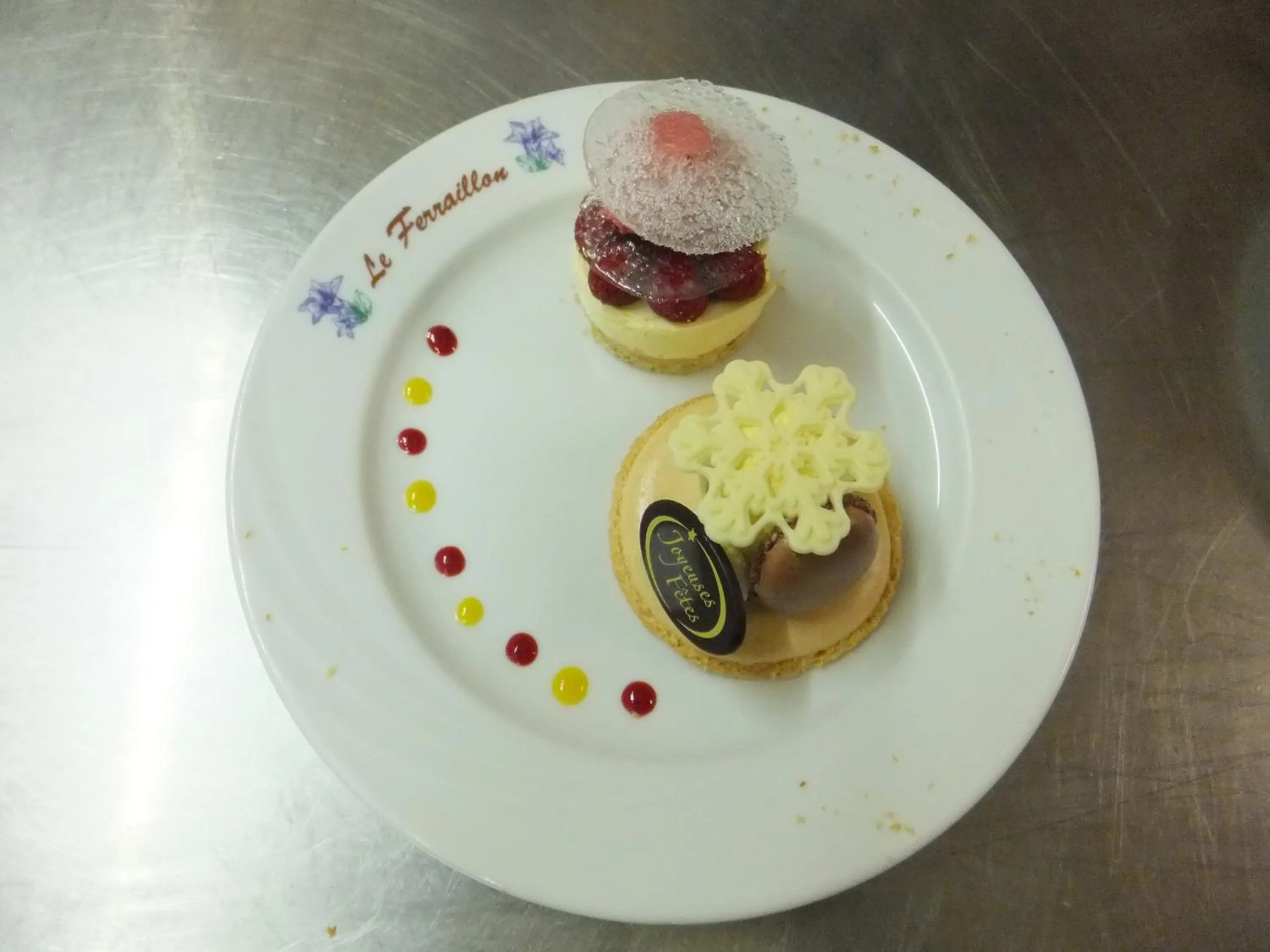 Food close-up in Hotel Le Ferraillon