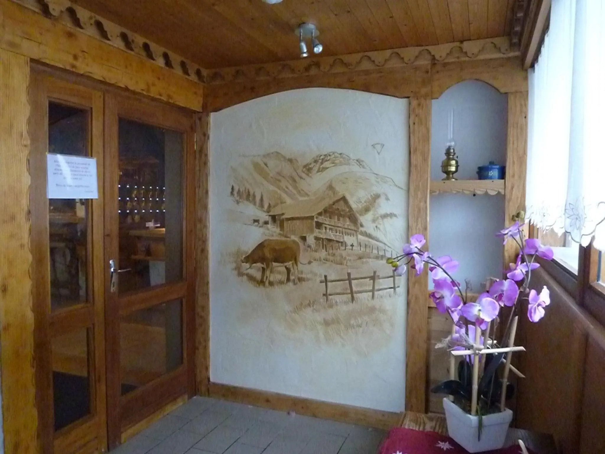 Lobby or reception in Hotel Le Ferraillon