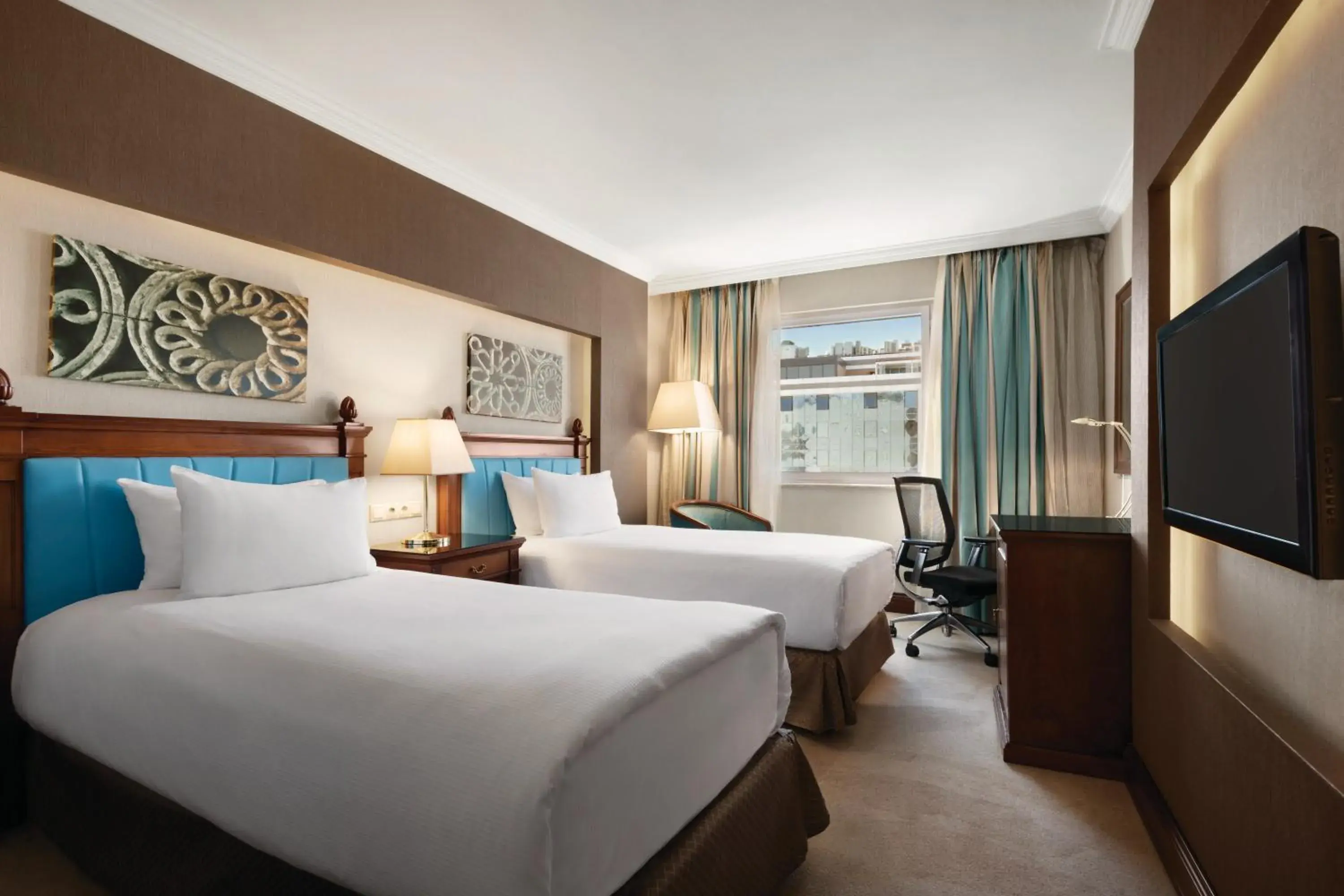Deluxe Twin Room in Wyndham Grand Kayseri Deluxe Twin Room in Wyndham Grand Kayseri