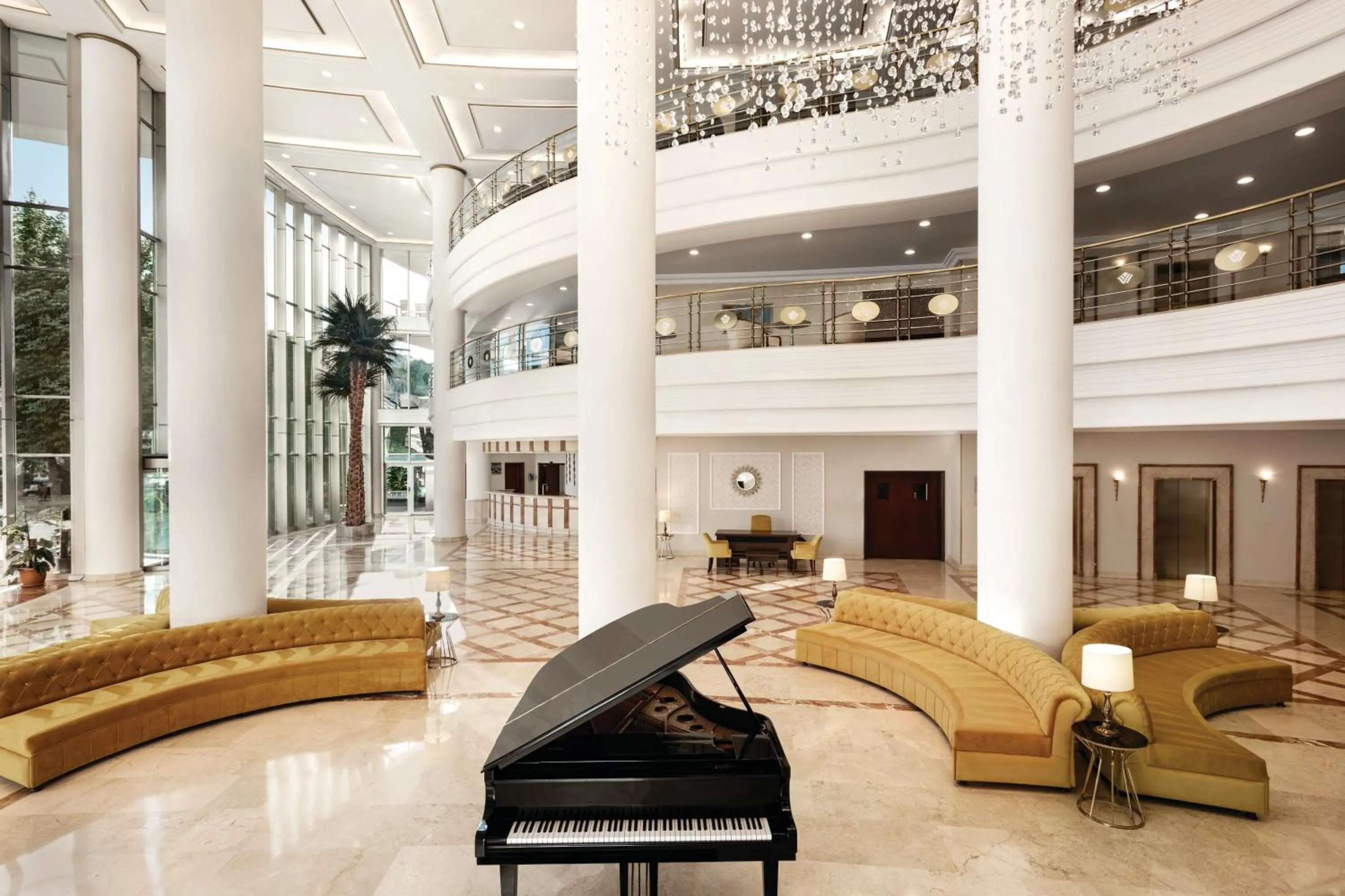 Lobby or reception in Wyndham Grand Kayseri